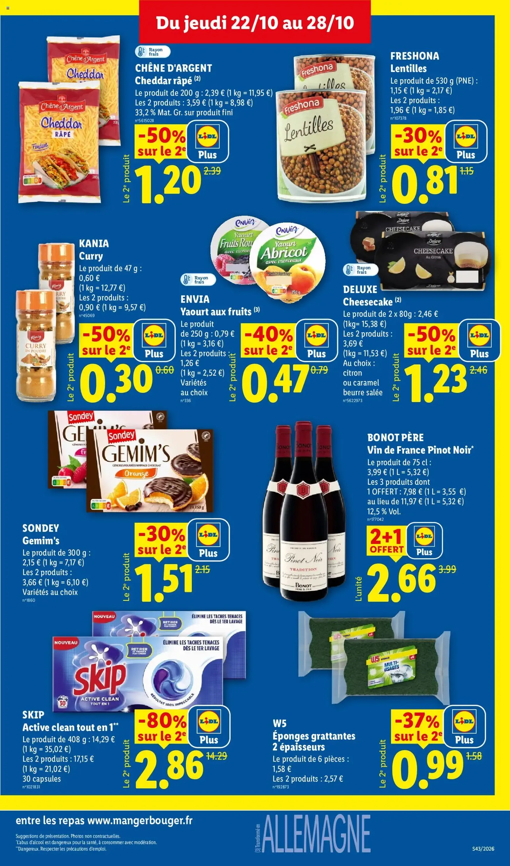 LIDL catalogue - brochure valable à partir du 22/10/2026, page 19 sur 66