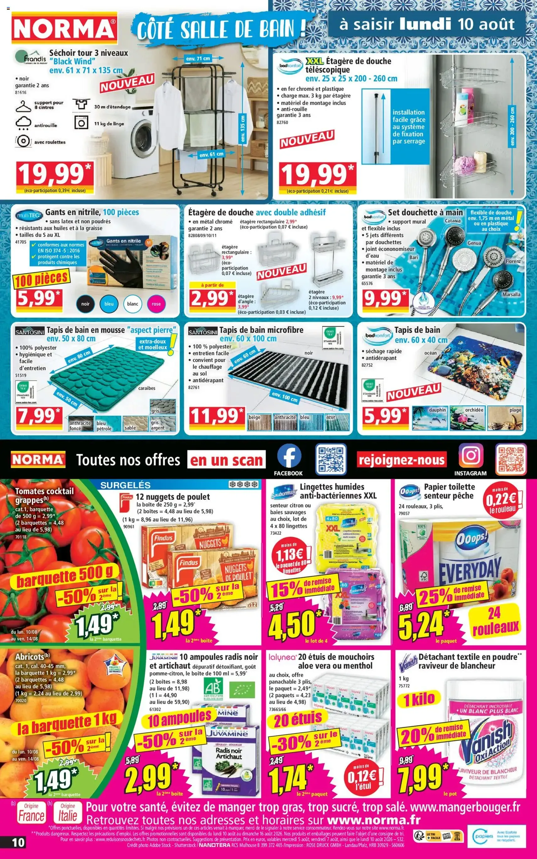 Norma catalogue - brochure valable à partir du 05/08/2026, page 10 sur 12