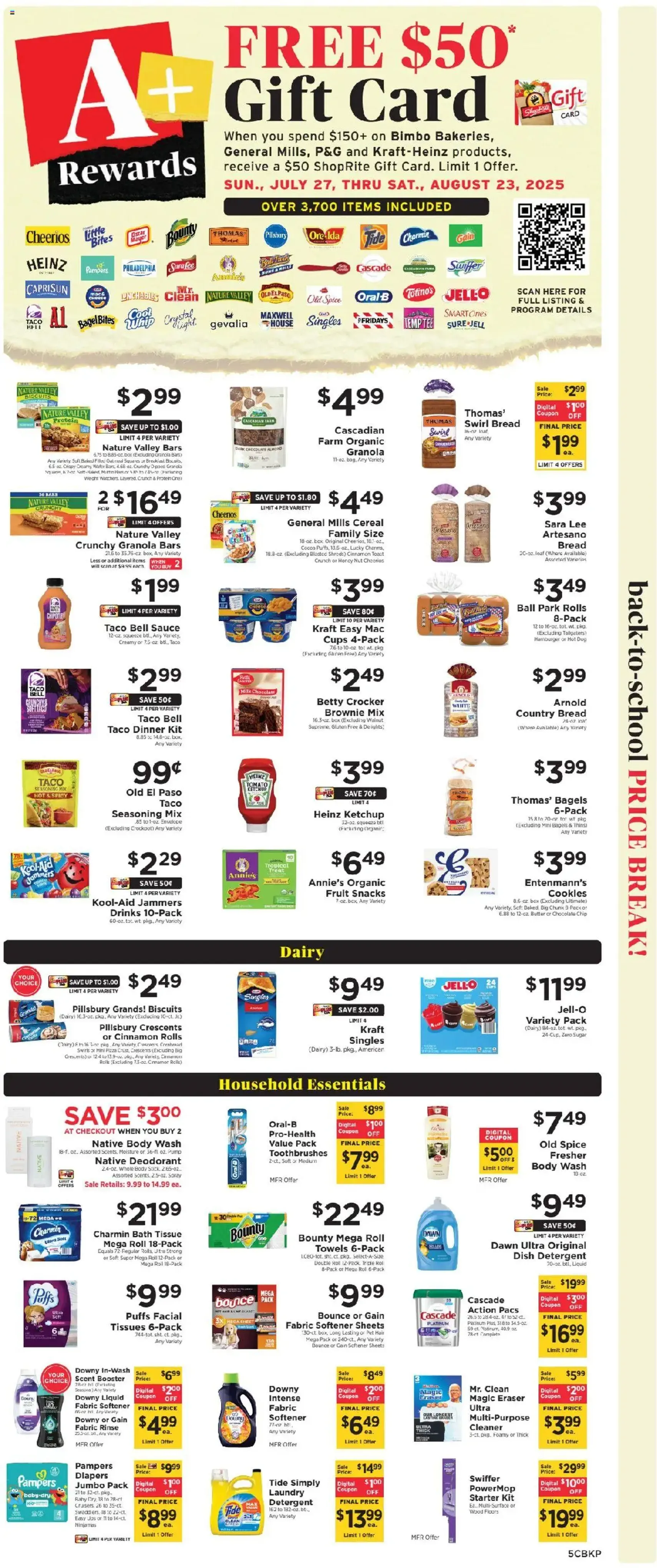 ShopRite Weekly Ad - valid flyer from 07/31/2025, page 6 of 12 ShopRite Weekly Ad - valid flyer from 07/31/2025, page 6 of 12