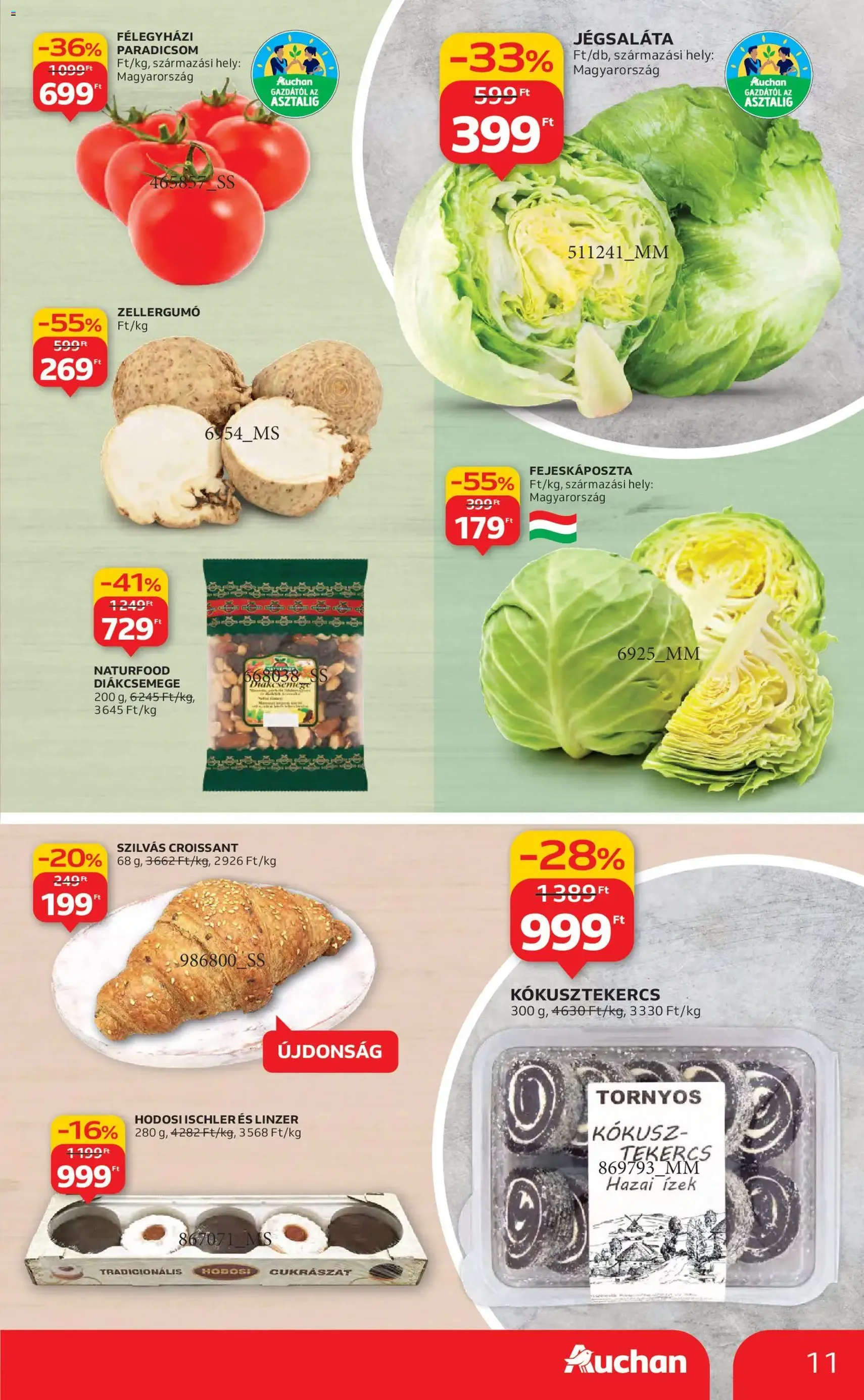 Auchan Akciós újság - 2025.11.06. érvényes szórólap 11 oldal 58 oldalból