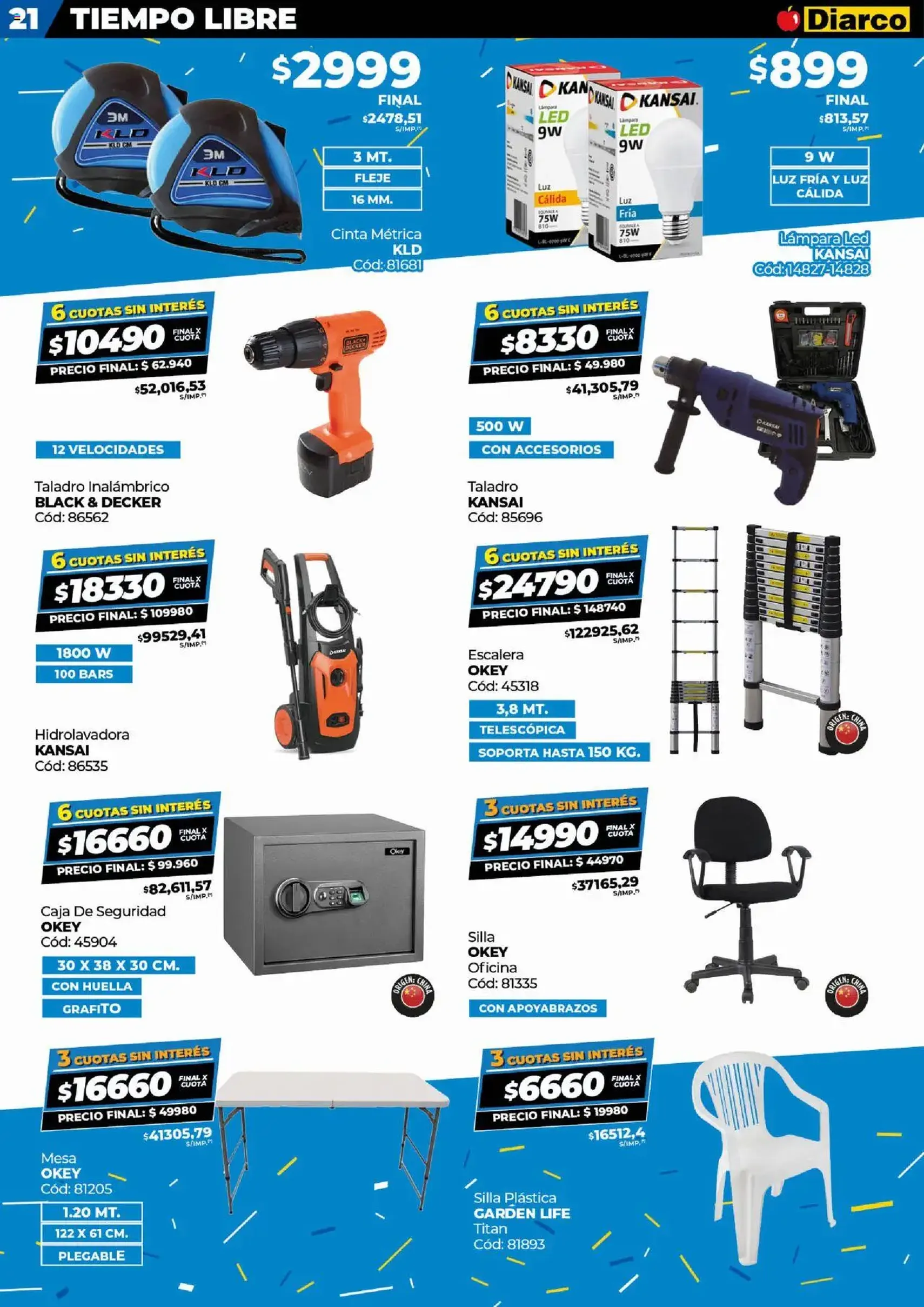 Diarco ofertas - folleto válido desde 21/07/2025 página 21 de 22 Diarco ofertas - folleto válido desde 21/07/2025 página 21 de 22