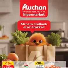 Auchan Akciós újság - szórólap előnézete érvényes 2025.10.24. -tól