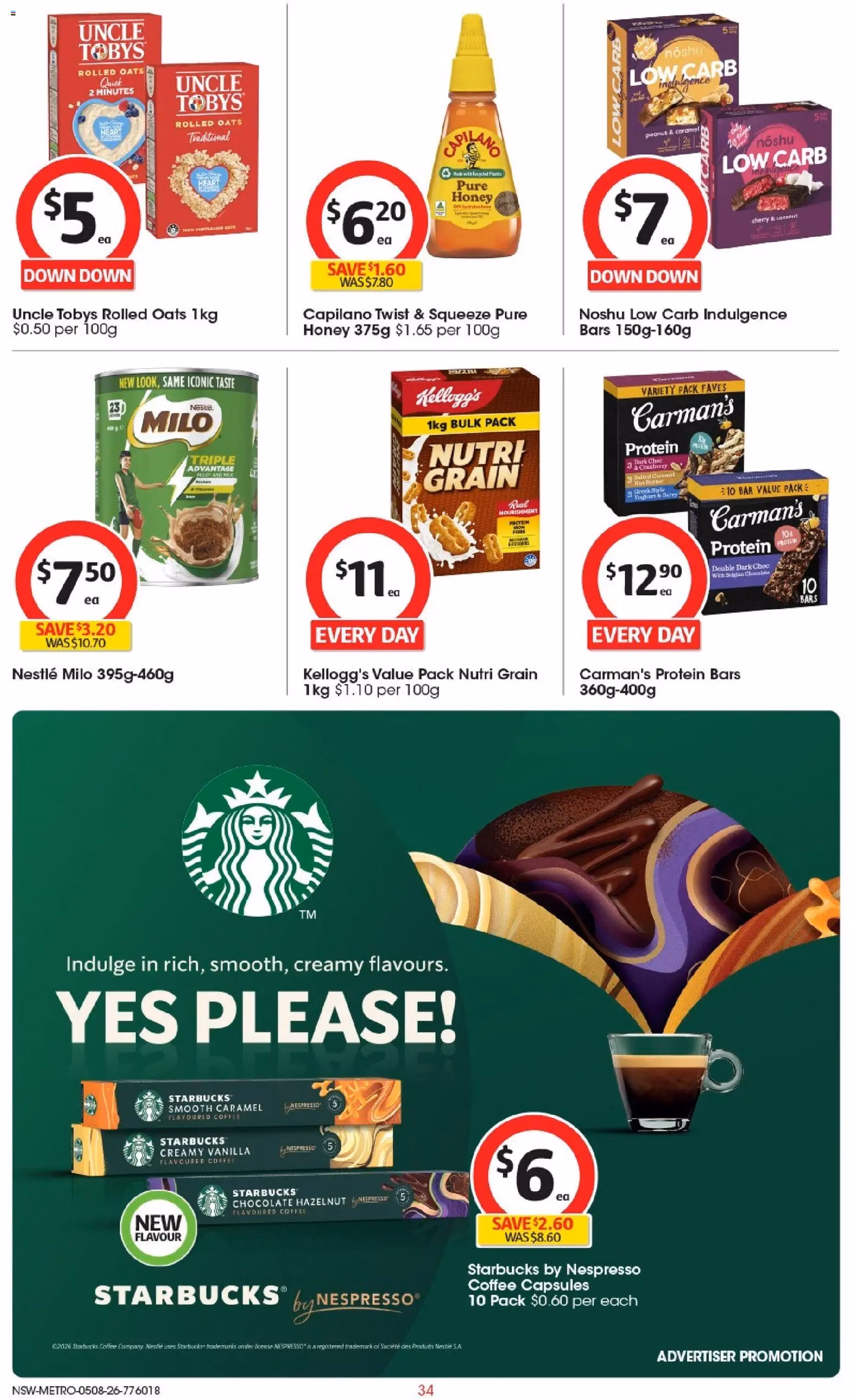 Coles catalogue - valid flyer from 04/08/2026, page 34 of 52