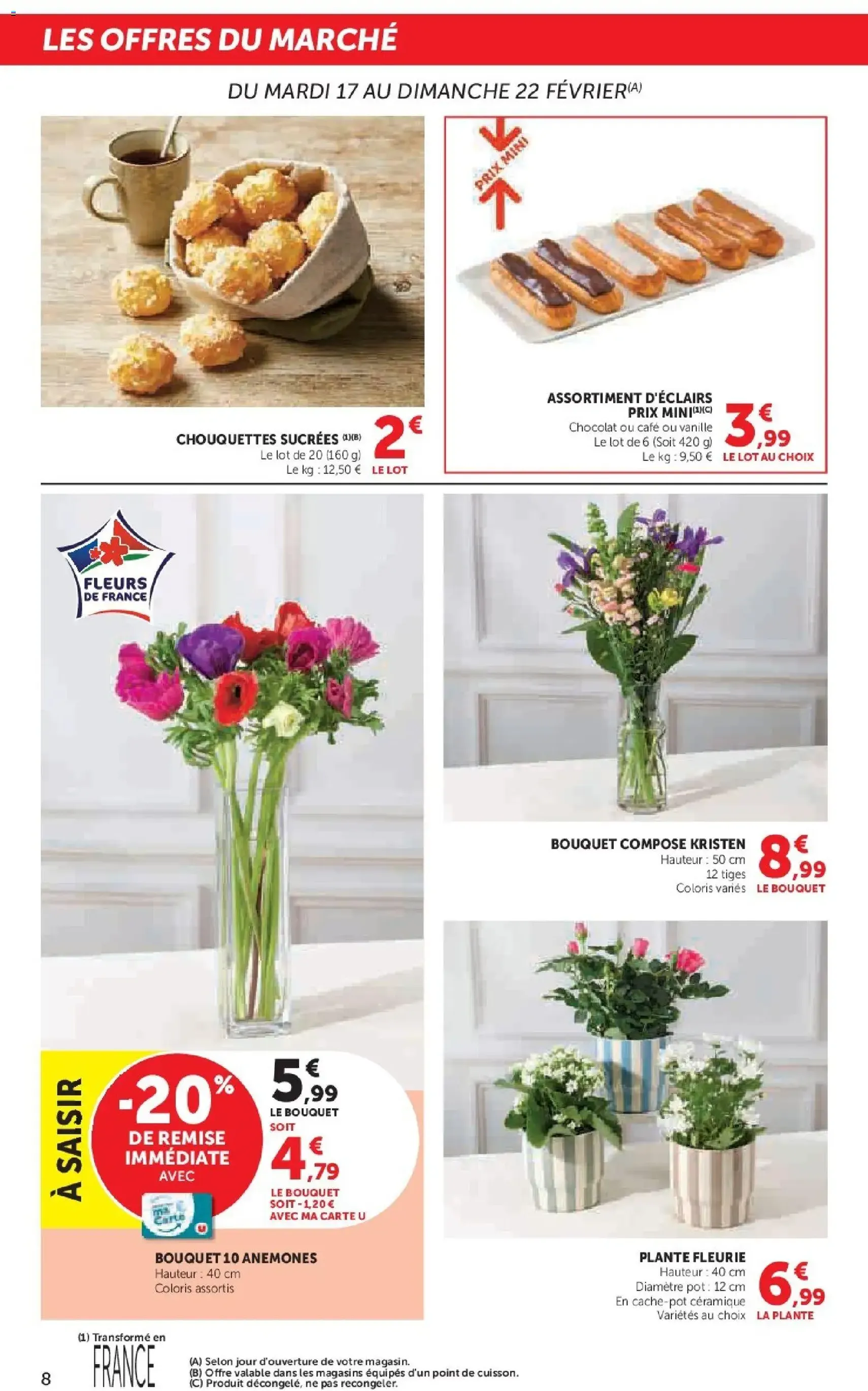 U Express Prospectus - brochure valable à partir du 17/02/2026, page 8 sur 18