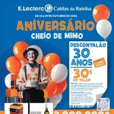 E.Leclerc folheto - pré-visualização do folheto, válido a partir de 23/10/2025