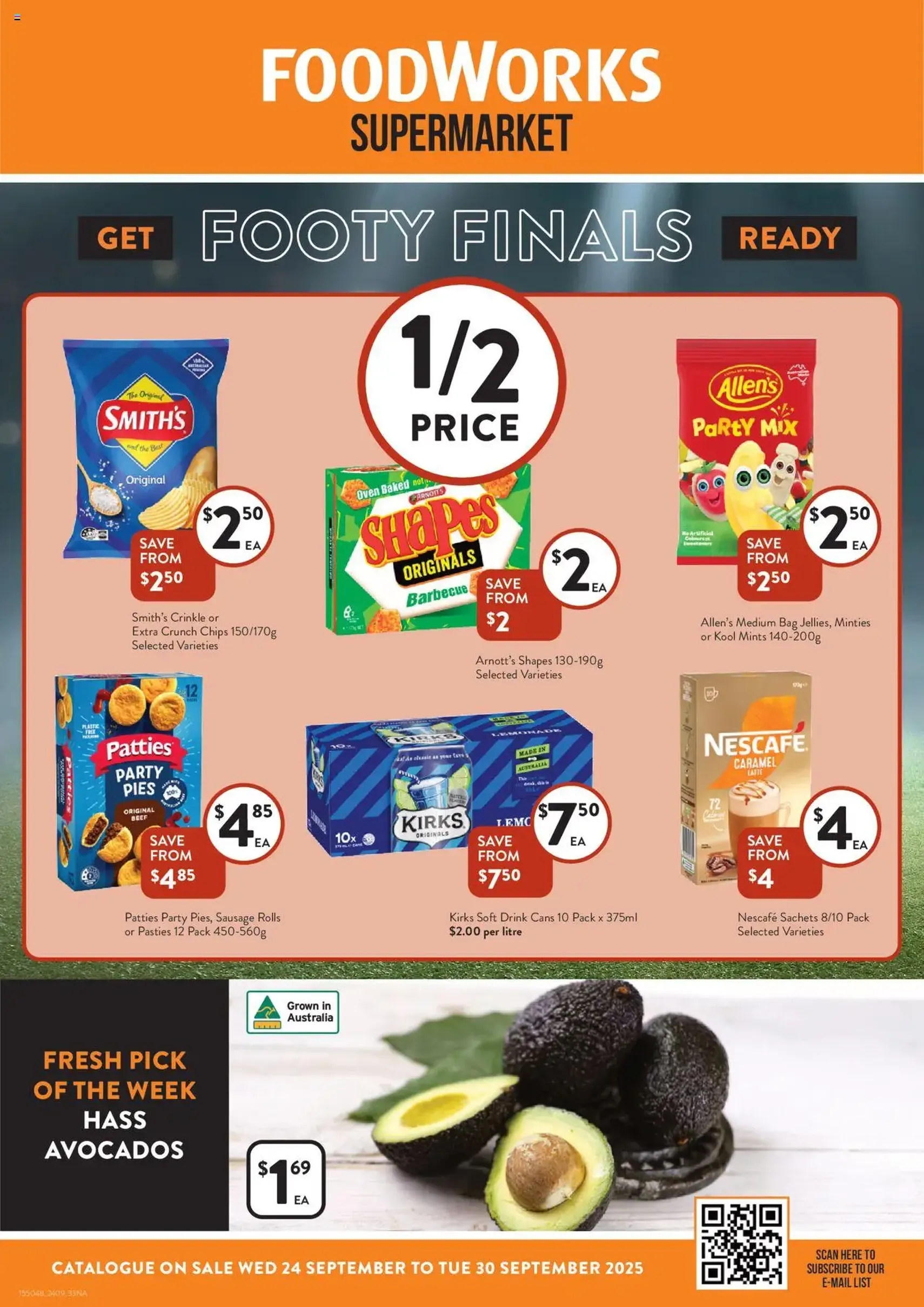 Foodworks Catalogue NSW - valid flyer from 24/09/2025, page 1 of 33