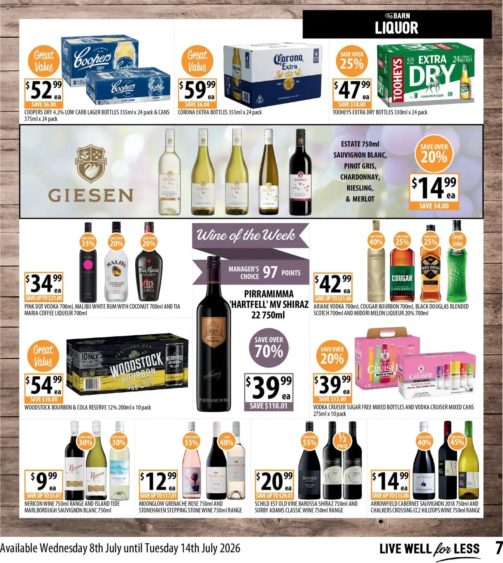 Supabarn catalogue - valid flyer from 08/07/2026, page 7 of 8