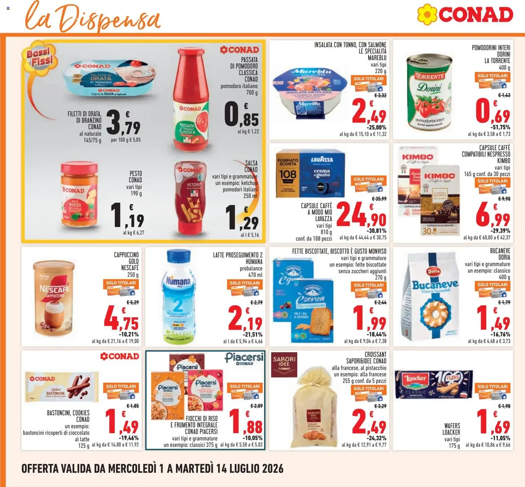 Conad volantino - volantino valido dal 01/07/2026 pagina 14 di 24