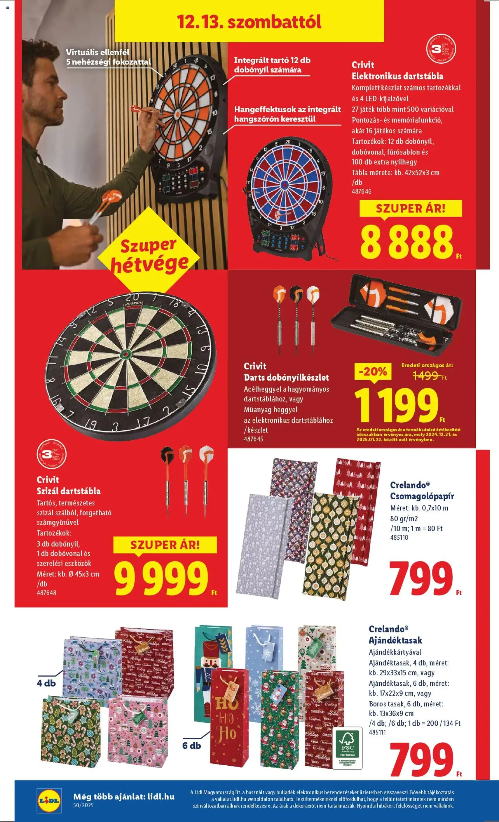 Lidl Akciós újság - 2025.12.11. érvényes szórólap 44 oldal 66 oldalból