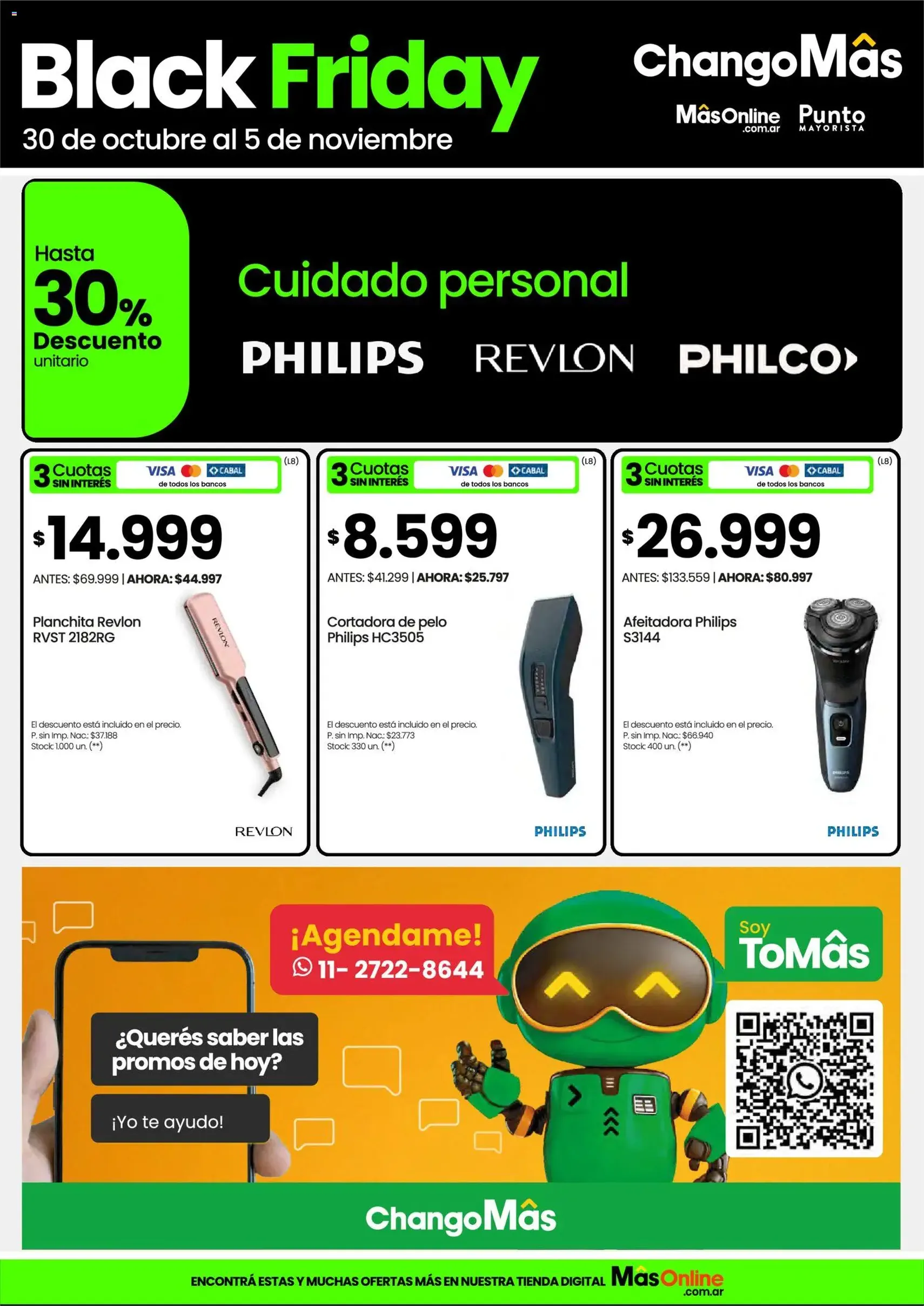 Changomas Black Friday - folleto válido desde 30/10/2025 página 5 de 22 Changomas Black Friday - folleto válido desde 30/10/2025 página 5 de 22