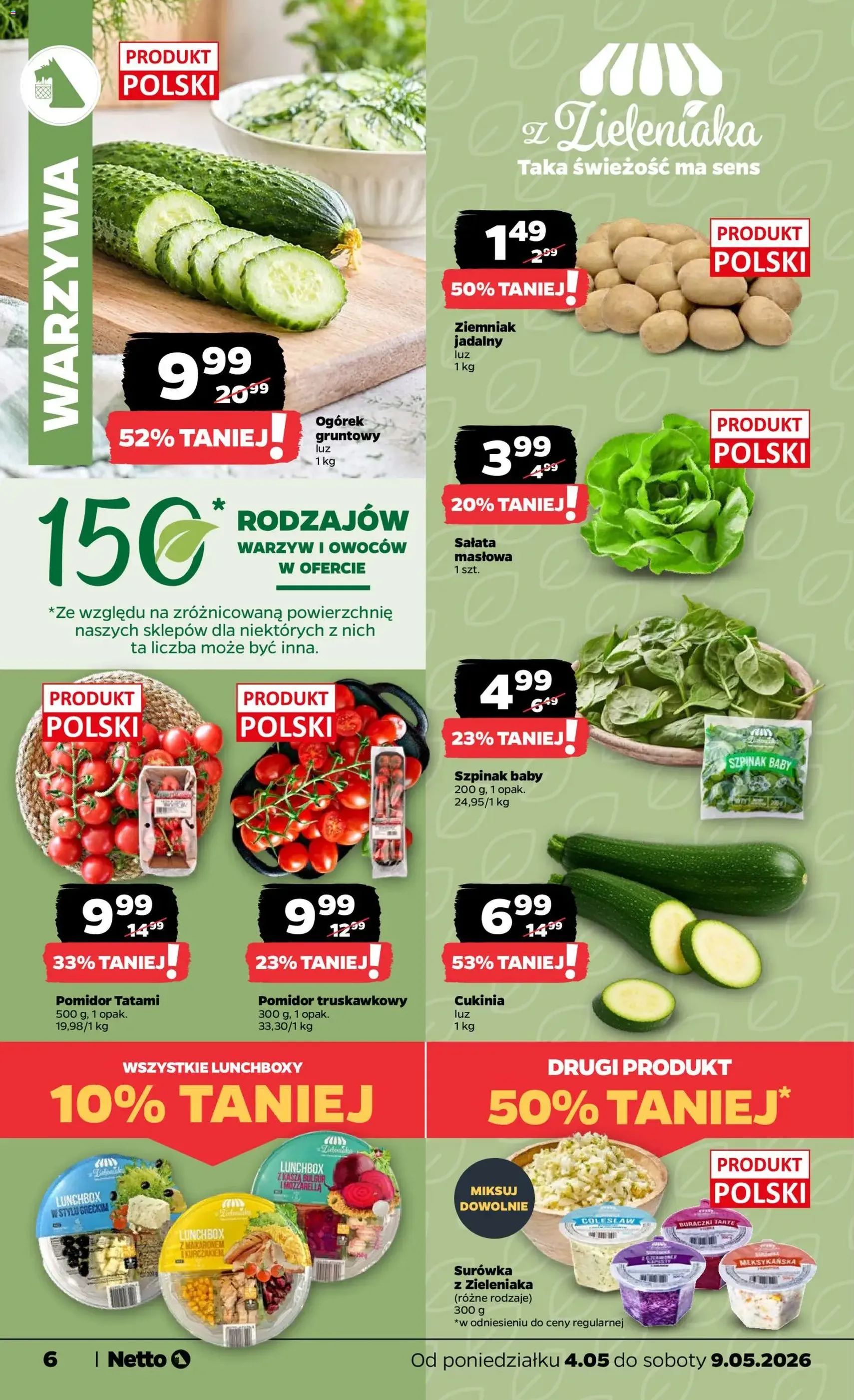 Netto gazetka od poniedziałku spożywcza - ważny gazetka od 04.05.2026 strona 6 z 31