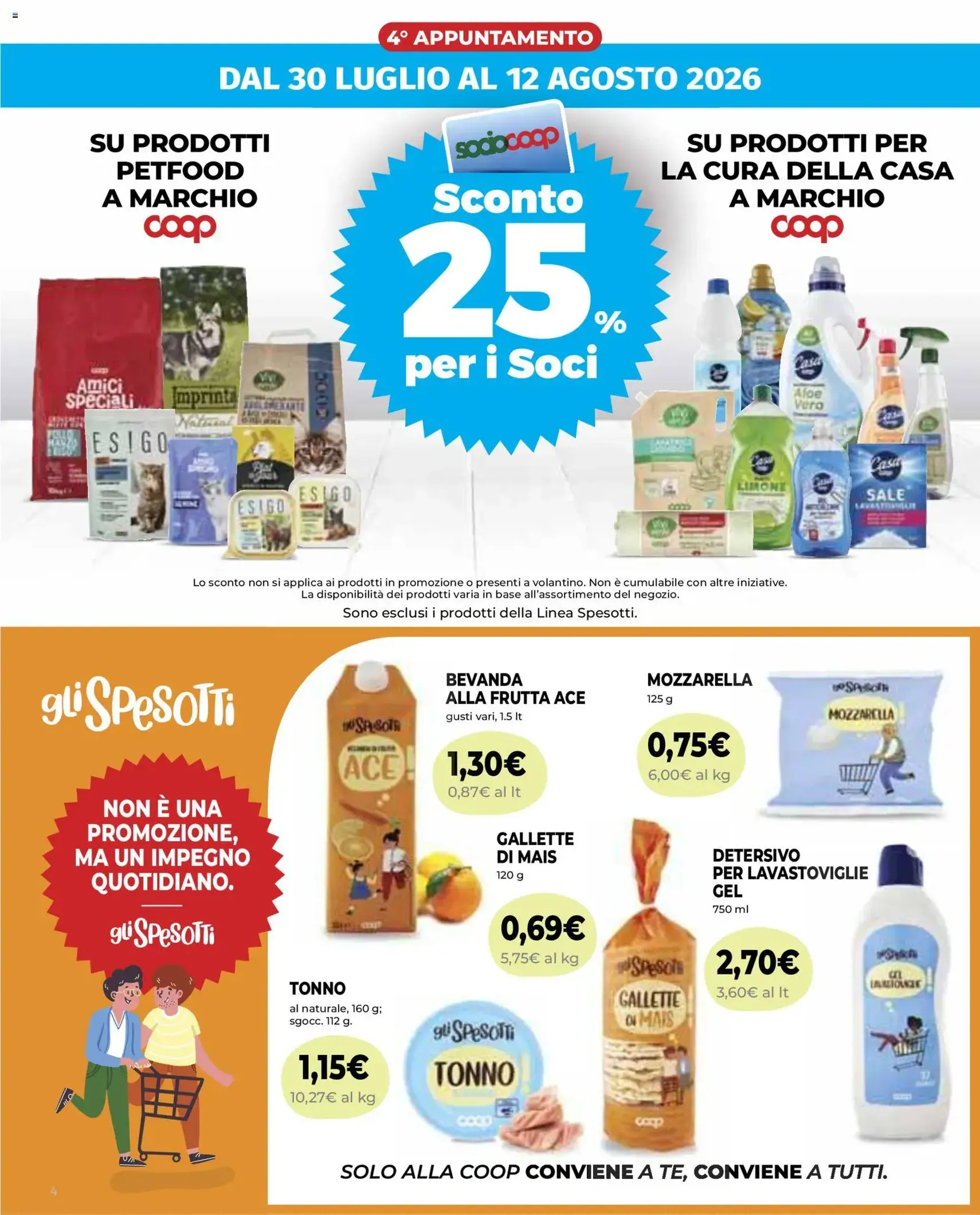 Ipercoop volantino - volantino valido dal 30/07/2026 pagina 4 di 40