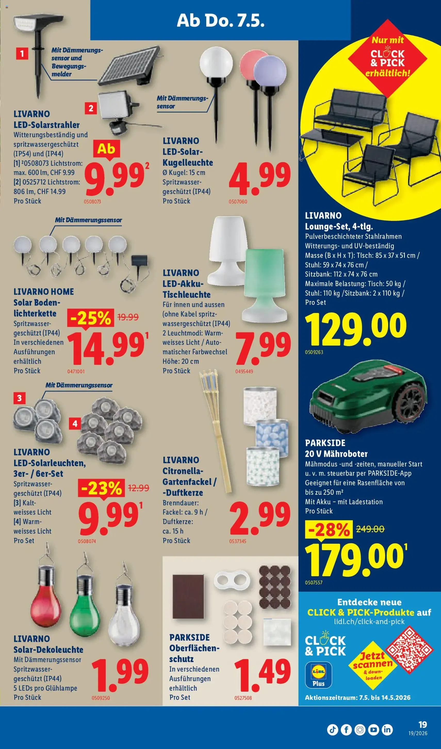 Lidl aktionen - Gültiger Prospekt ab 07.05.2026, Seite 19 von insgesamt 32