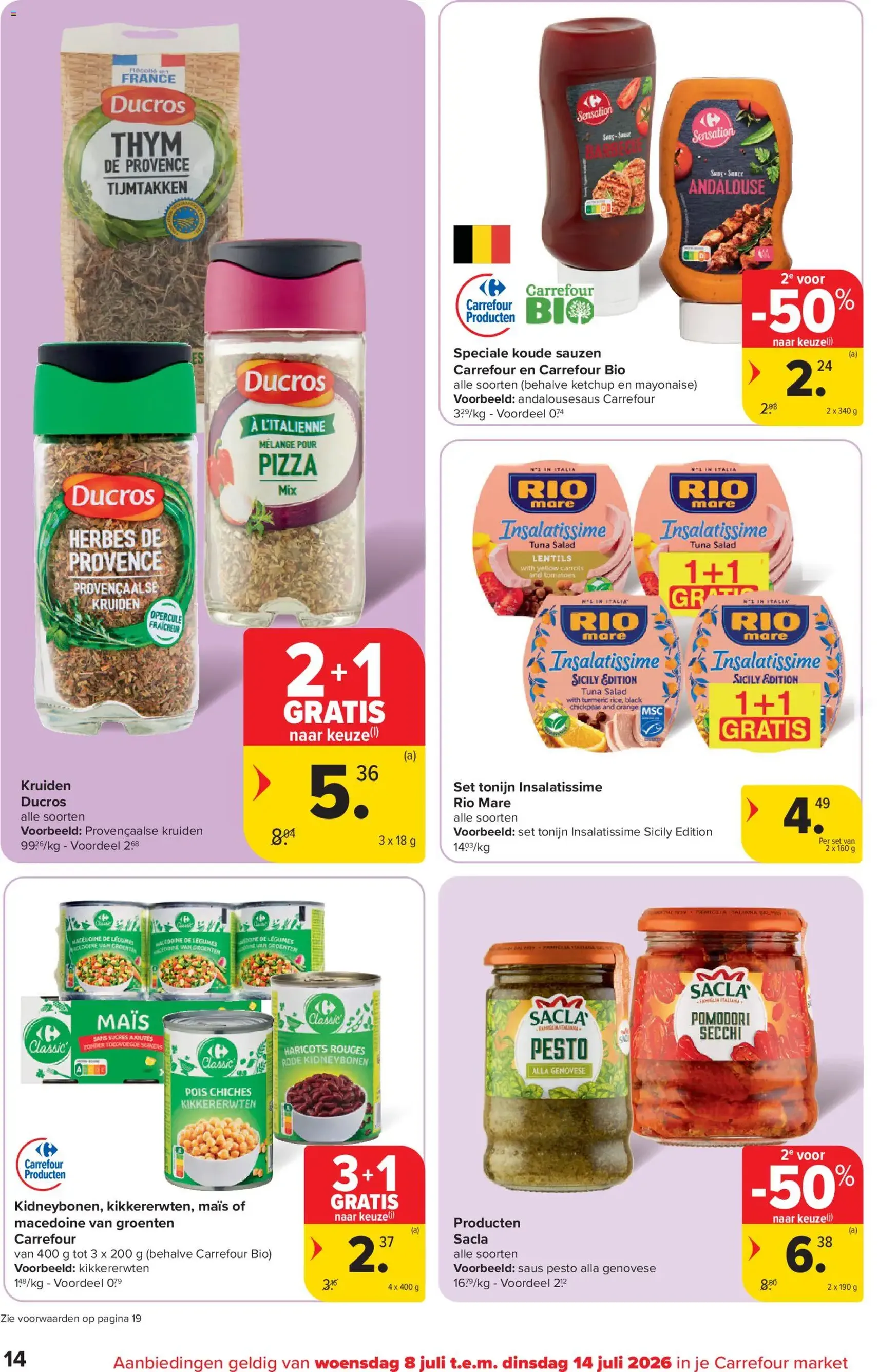 Carrefour market folder week 28 - geldige folder vanaf 08/07/2026 pagina 14 van 20