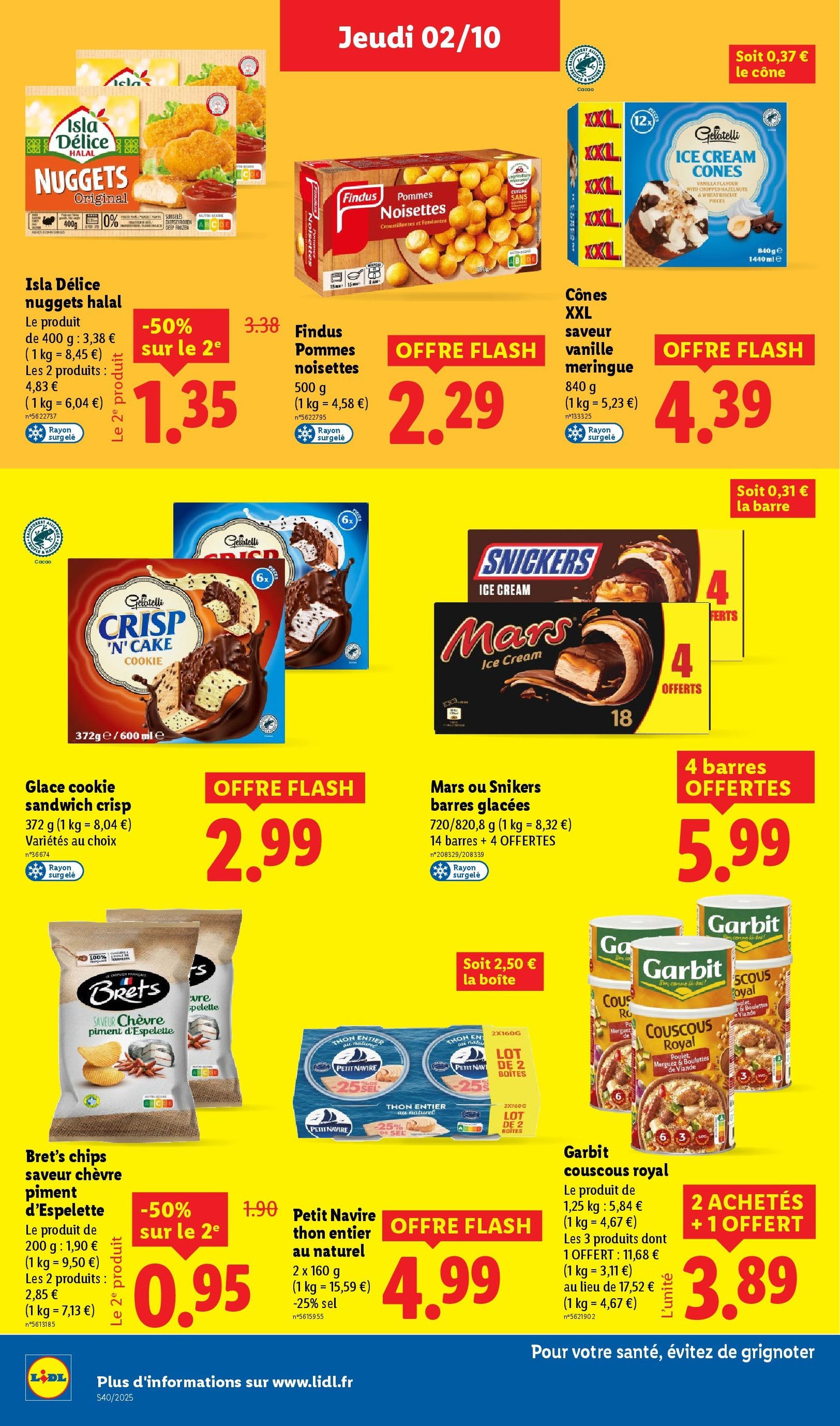LIDL catalogue semaine 40 - brochure valable à partir du 02/10/2025, page 18 sur 76 LIDL catalogue semaine 40 - brochure valable à partir du 02/10/2025, page 18 sur 76
