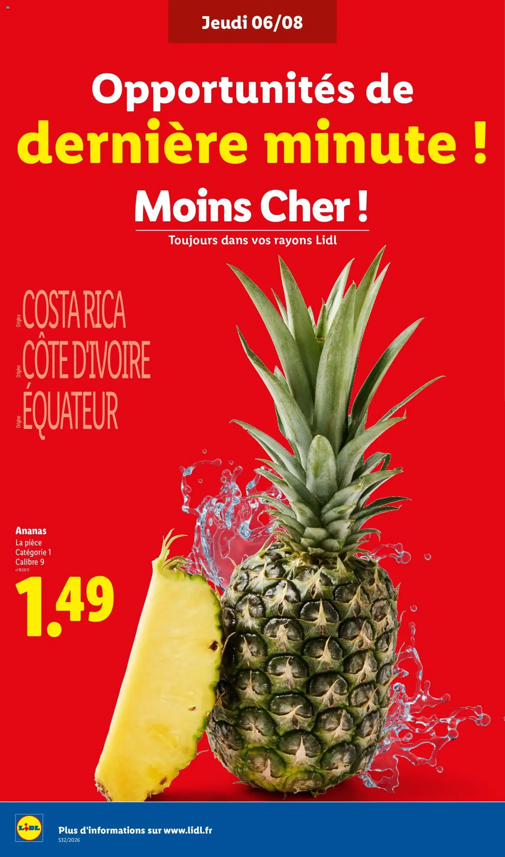 LIDL catalogue - brochure valable à partir du 06/08/2026, page 4 sur 61