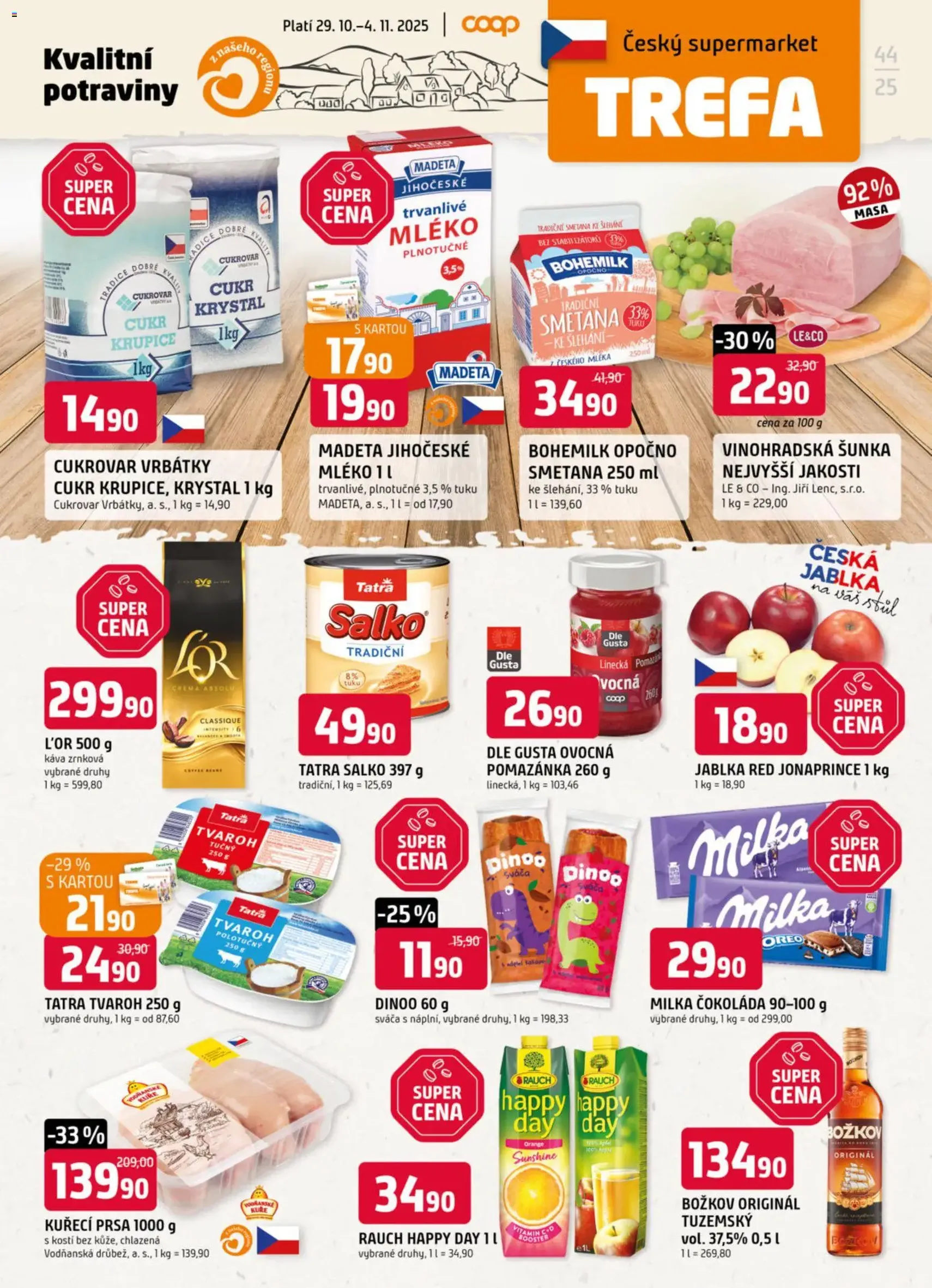 Trefa leták - platný leták od 29.10.2025 strana 1 z 12 Trefa leták - platný leták od 29.10.2025 strana 1 z 12
