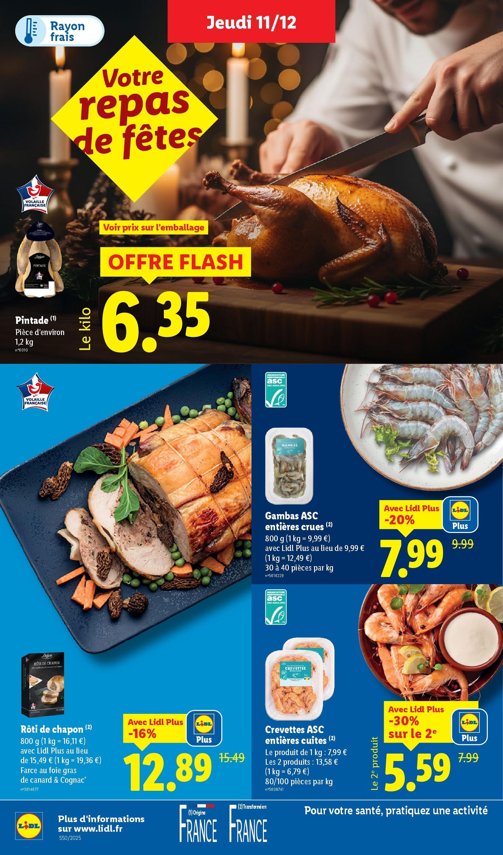 LIDL catalogue semaine 50 - brochure valable à partir du 11/12/2025, page 6 sur 88