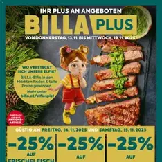 Billa Plus Flugblatt - Prospekt Vorschau gültig ab 13.11.2025