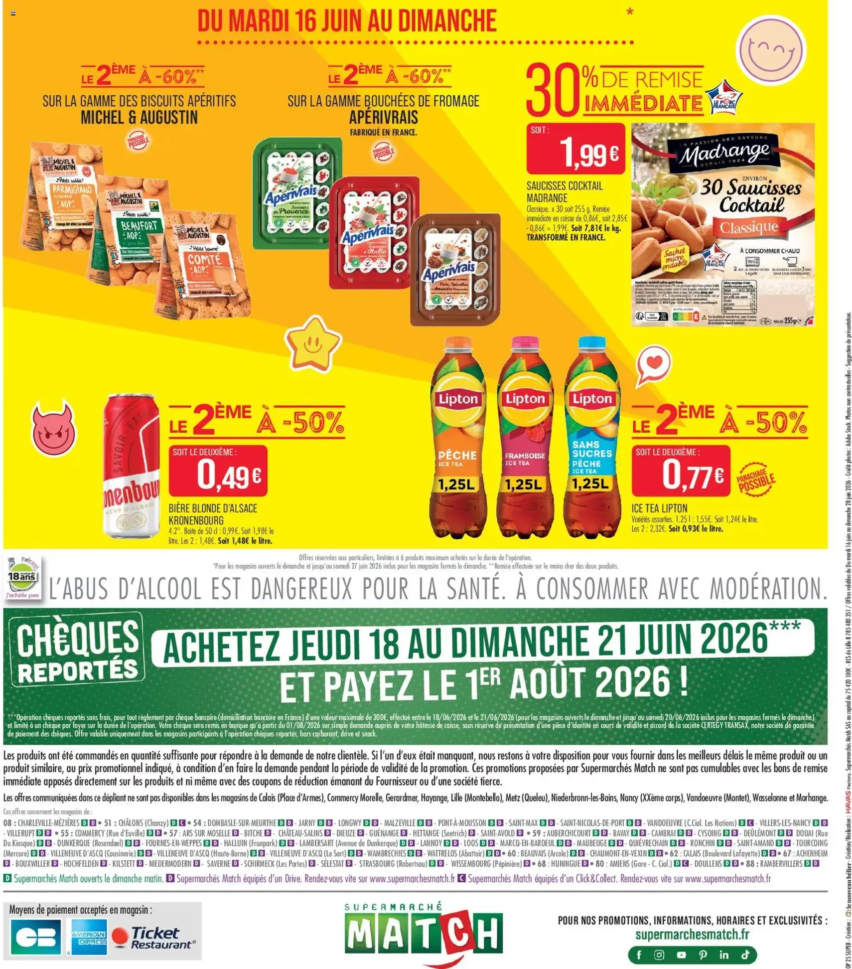 Match Supermarché catalogue - brochure valable à partir du 16/06/2026, page 24 sur 24
