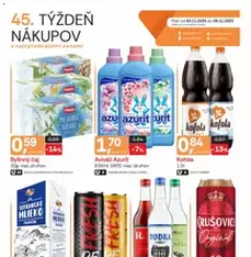 Labaš leták - náhľad letáku platný od 03.11.2025