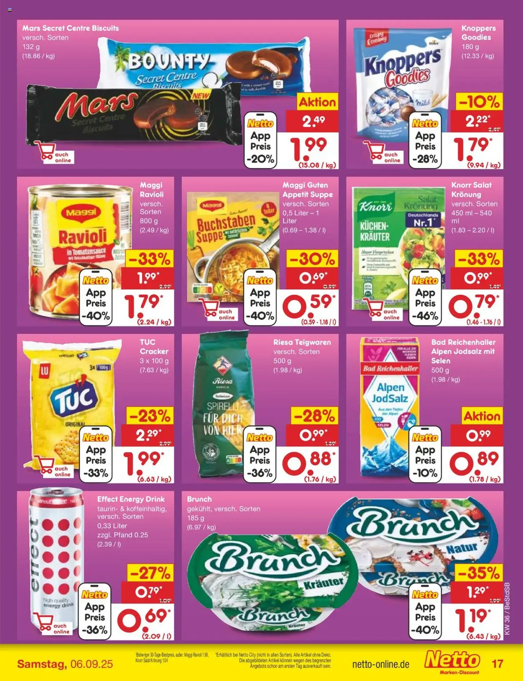 Netto Marken-Discount Prospekt - Gültiger Prospekt ab 01.09.2025, Seite 23 von insgesamt 65 Netto Marken-Discount Prospekt - Gültiger Prospekt ab 01.09.2025, Seite 23 von insgesamt 65