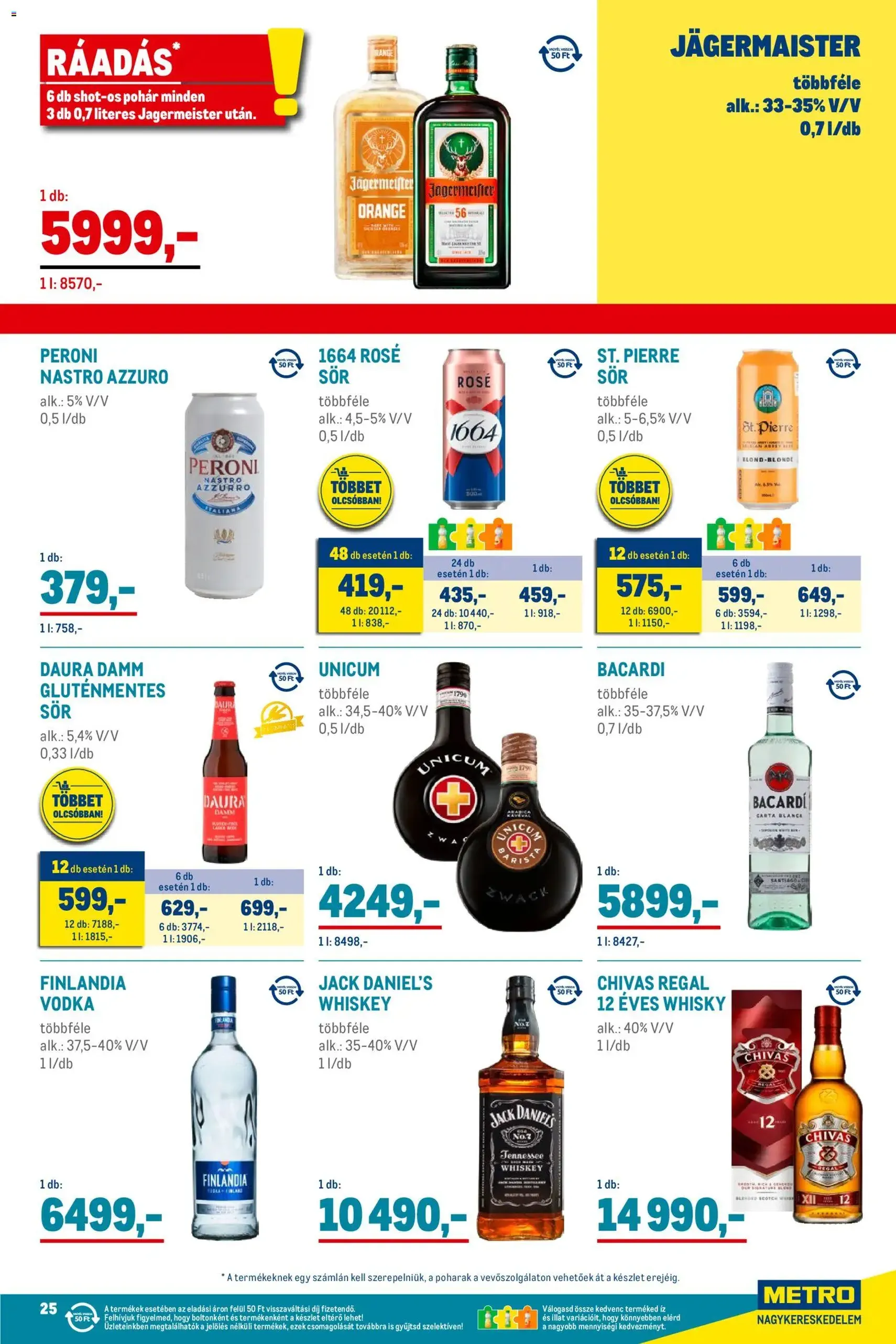 Metro - Élelmiszer és Szezonális katalógus 2025/11 - 2025.11.02. érvényes szórólap 25 oldal 33 oldalból