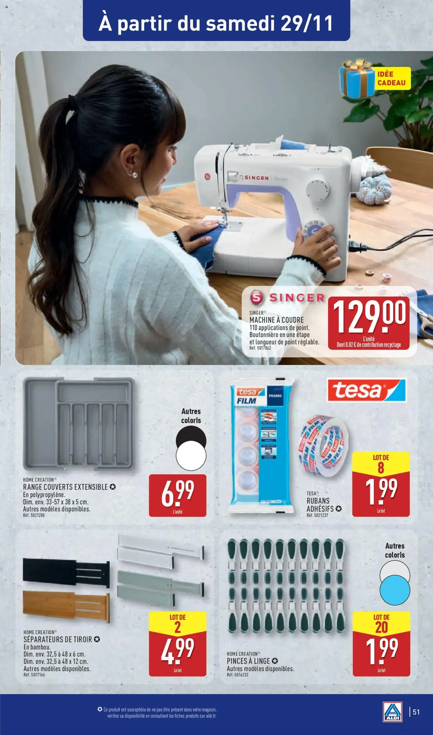 Aldi - Catalogue de la semaine 48 - brochure valable à partir du 25/11/2025, page 53 sur 56