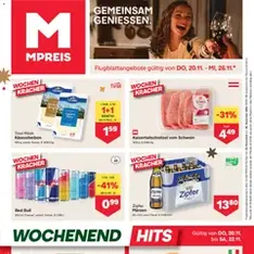 MPREIS Flugblatt - Prospekt Vorschau gültig ab 20.11.2025