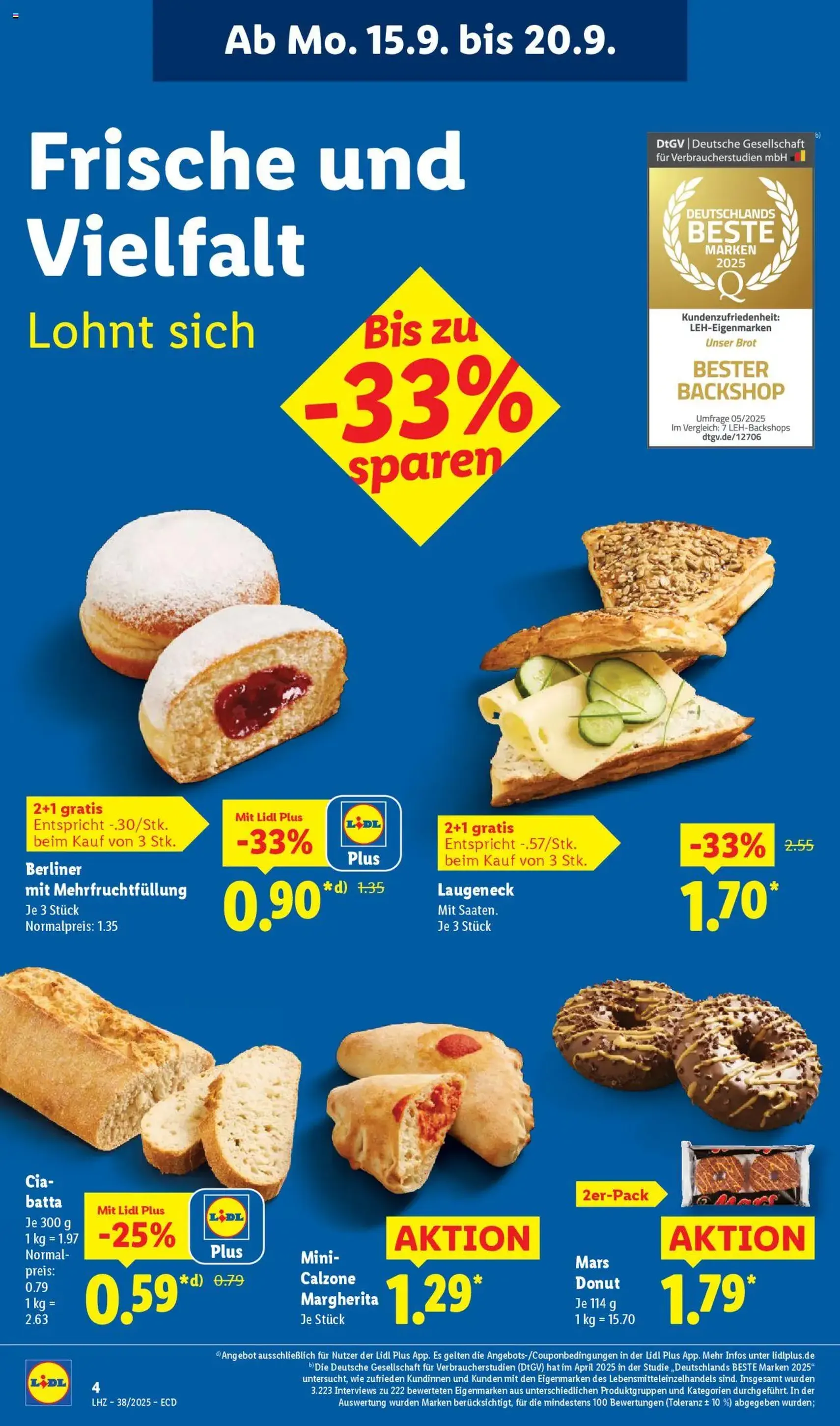 Lidl Prospekt - Gültiger Prospekt ab 15.09.2025, Seite 8 von insgesamt 68 Lidl Prospekt - Gültiger Prospekt ab 15.09.2025, Seite 8 von insgesamt 68