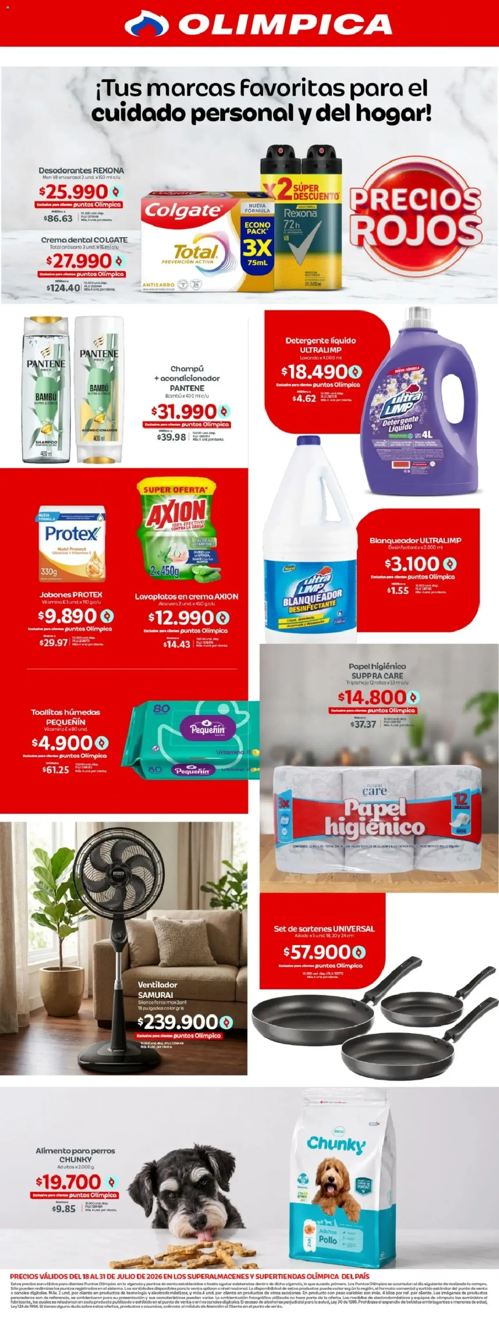 Olímpica catálogo - folleto válido desde 18/07/2026 página 3 de 3
