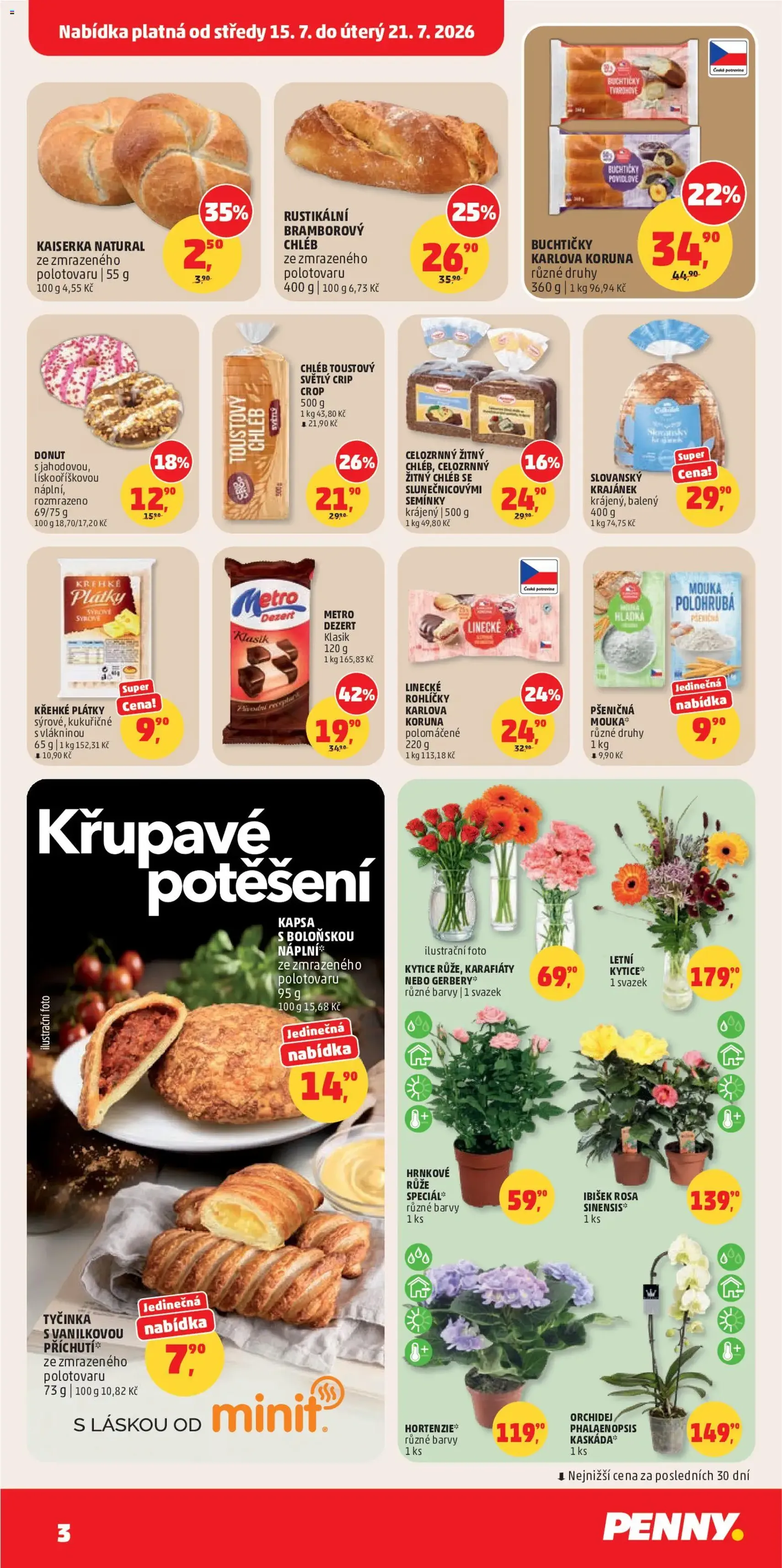 Penny Market leták - platný leták od 15.07.2026 strana 3 z 35