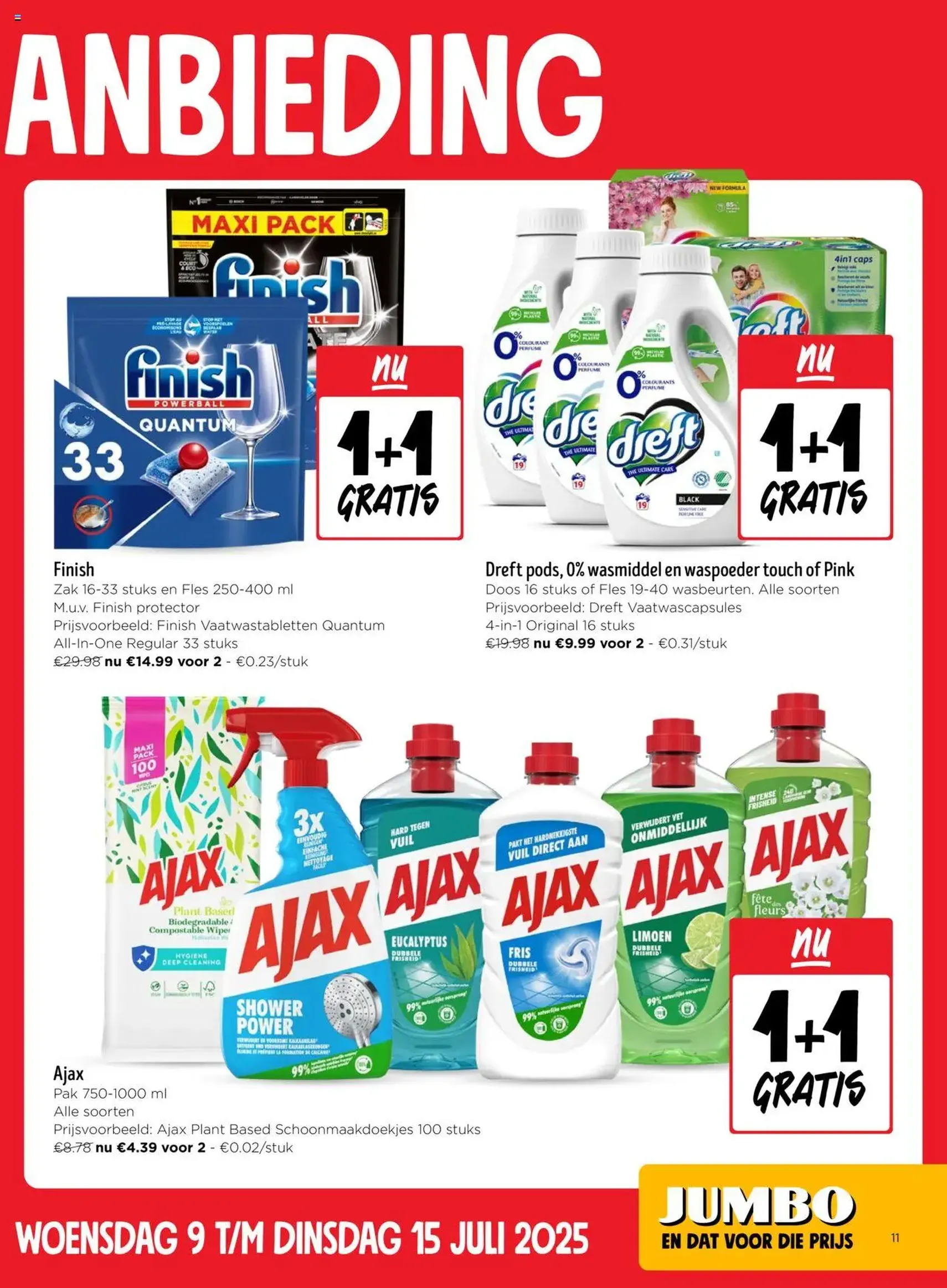 JUMBO folder / publicité - geldige folder vanaf 09/07/2025 pagina 11 van 16 JUMBO folder / publicité - geldige folder vanaf 09/07/2025 pagina 11 van 16