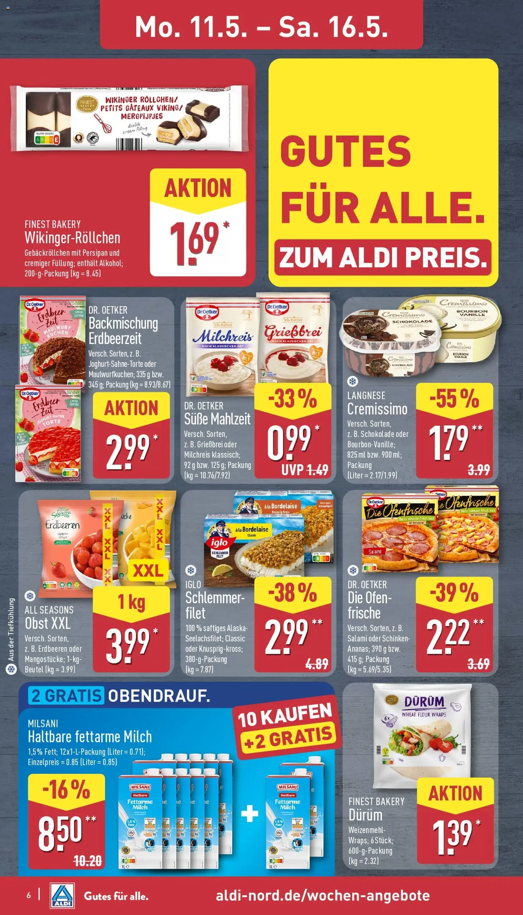 Aldi Prospekt - Gültiger Prospekt ab 11.05.2026, Seite 6 von insgesamt 43