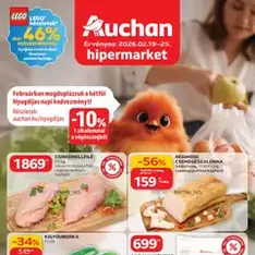 Auchan Akciós újság - szórólap előnézete érvényes 2026.02.19. -tól