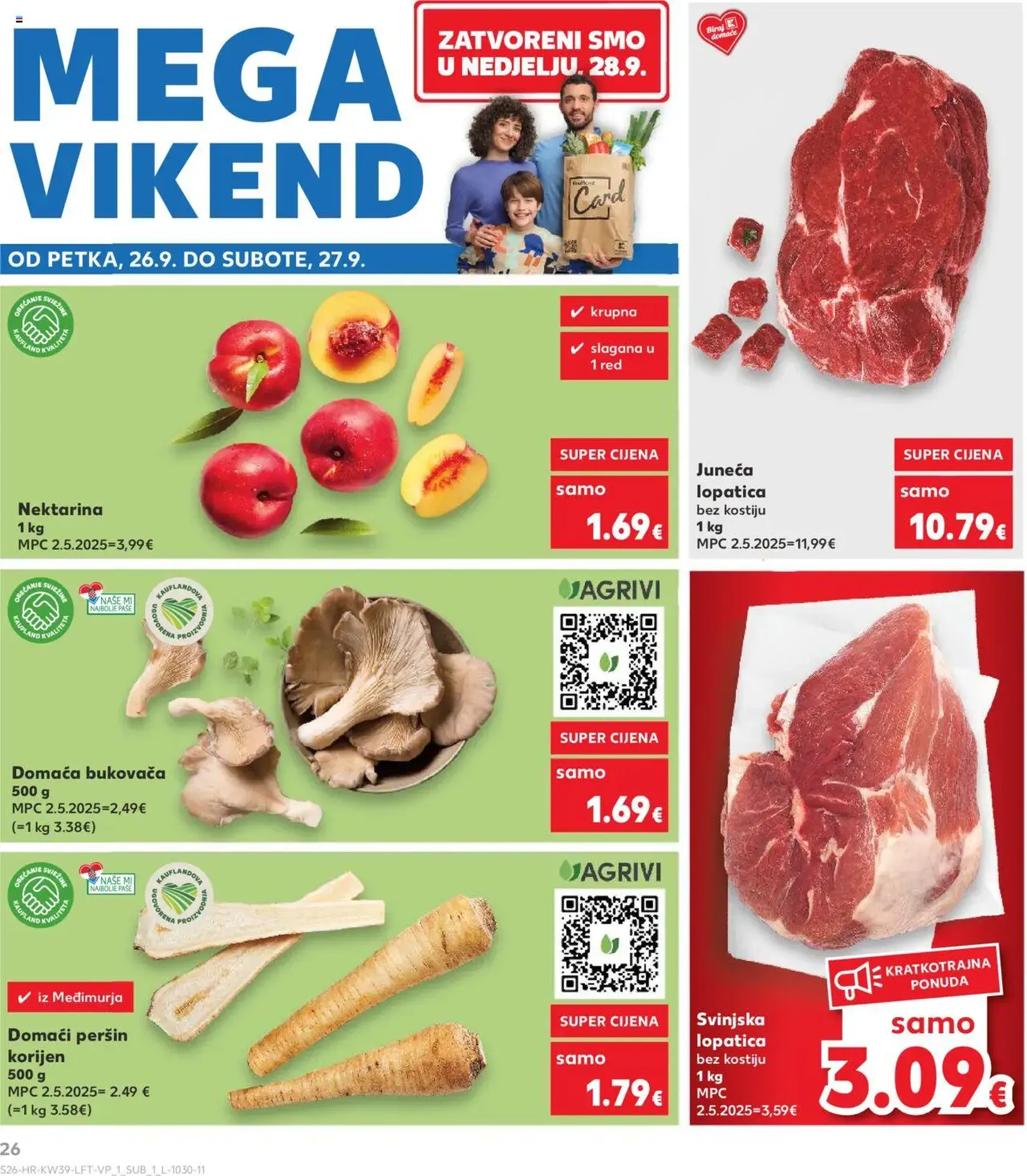 Kaufland HR - Osijek - 2025.09.24. érvényes szórólap 26 oldal 32 oldalból