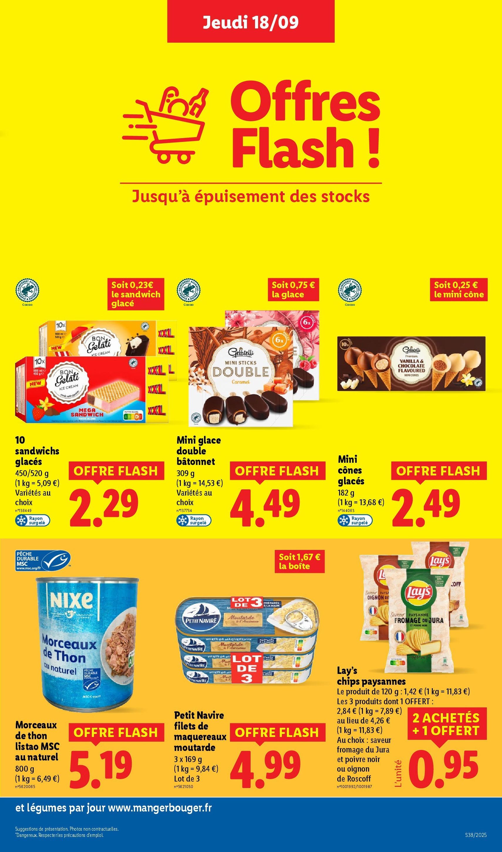 LIDL catalogue semaine 38 - brochure valable à partir du 18/09/2025, page 15 sur 75