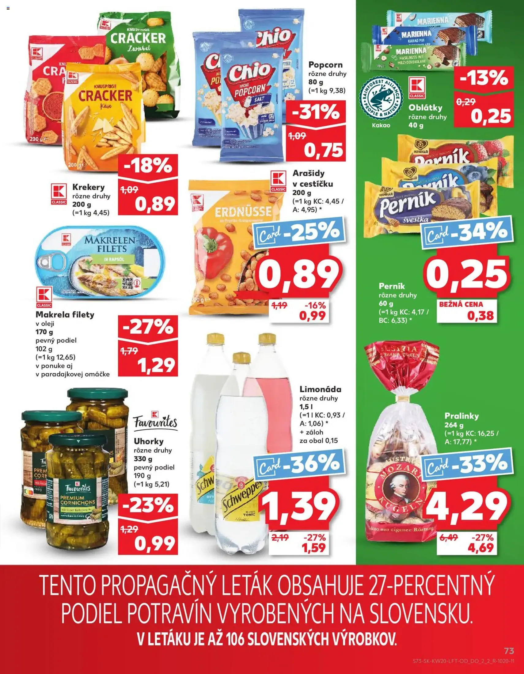 Kaufland leták - platný leták od 14.05.2026 strana 73 z 76