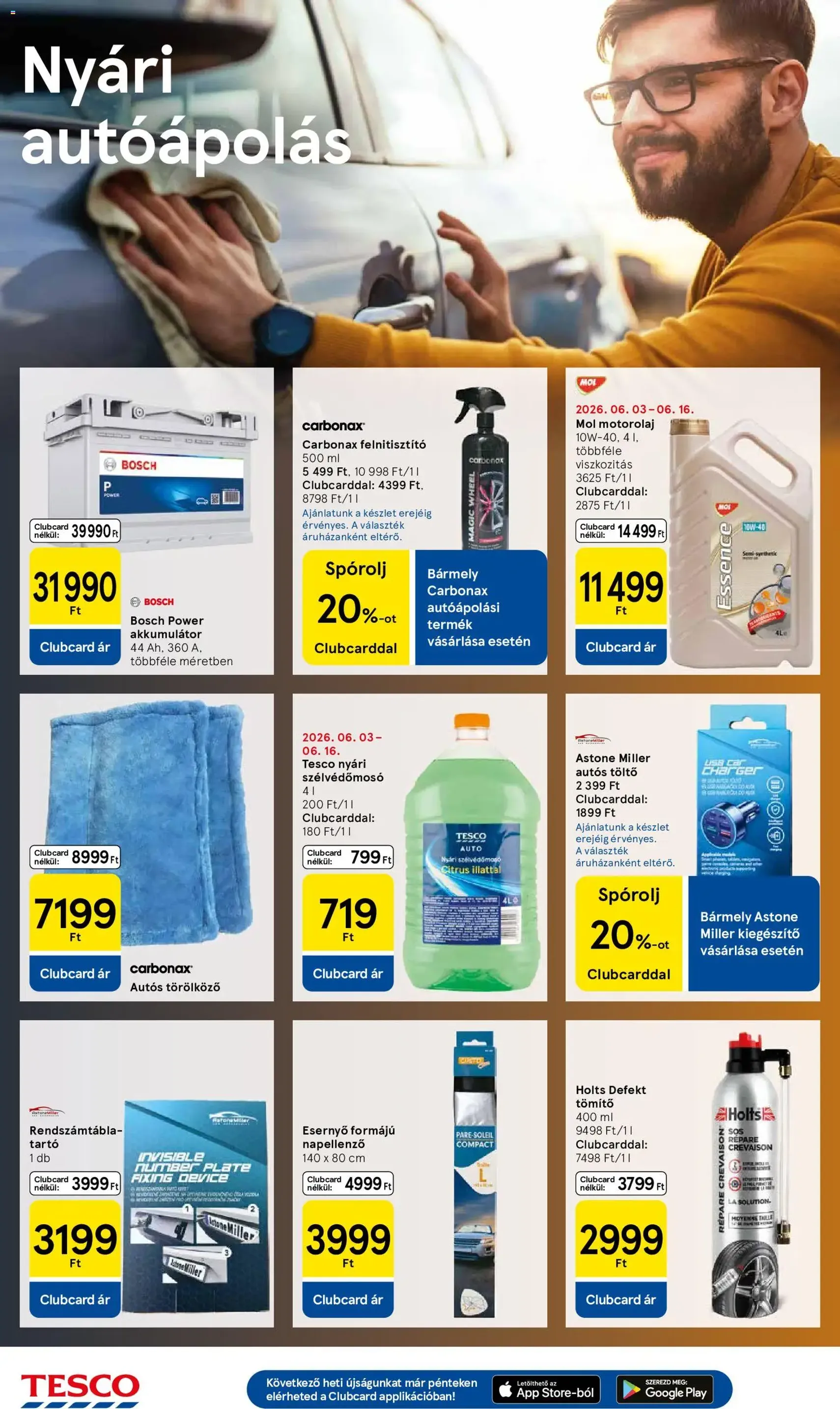 Tesco aktuális akciós újság - 2026.06.11. érvényes szórólap 34 oldal 36 oldalból