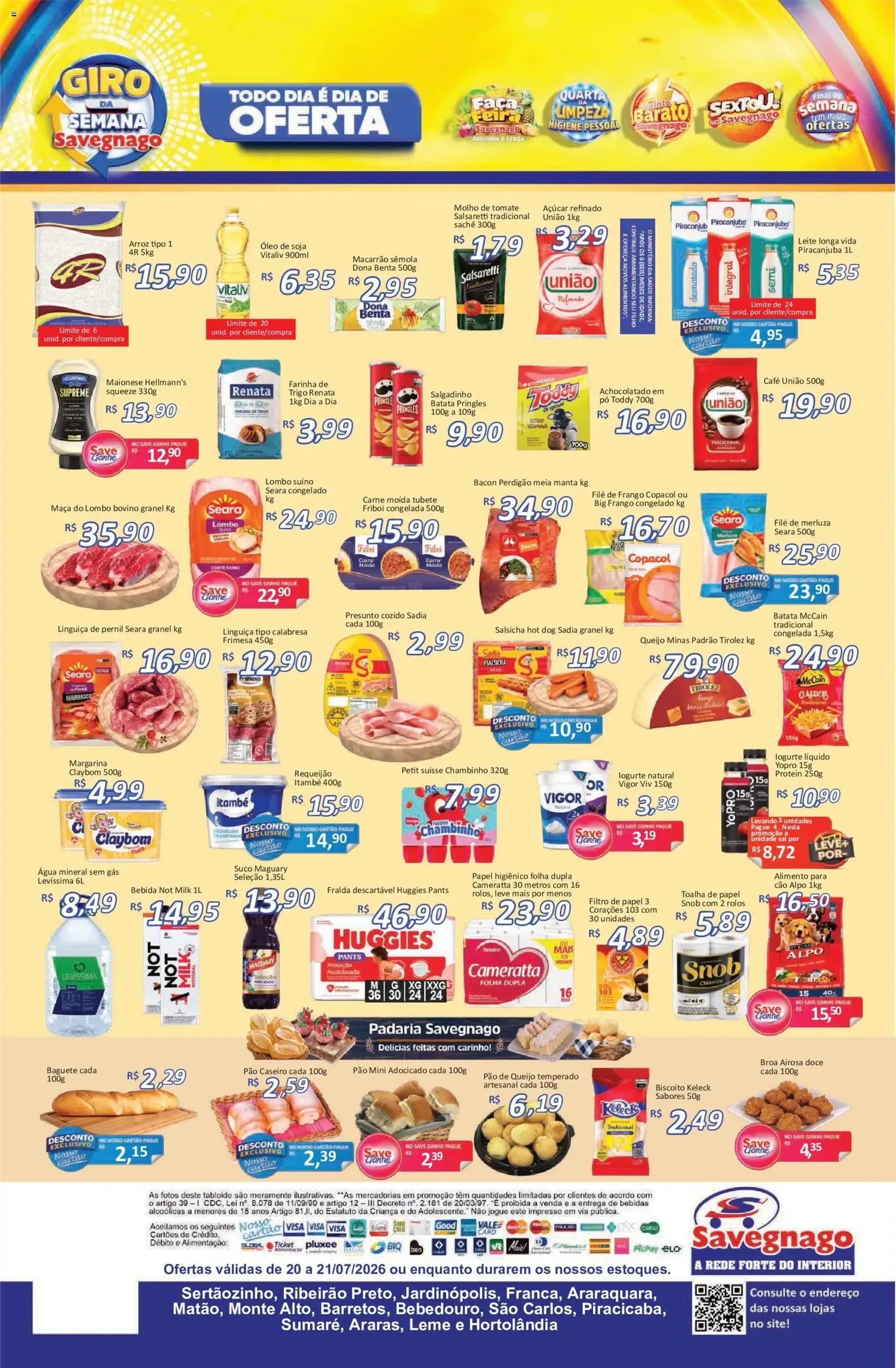 Savegnago - Ofertas da semana - folheto válido a partir de 20/07/2026 página 2 de 2