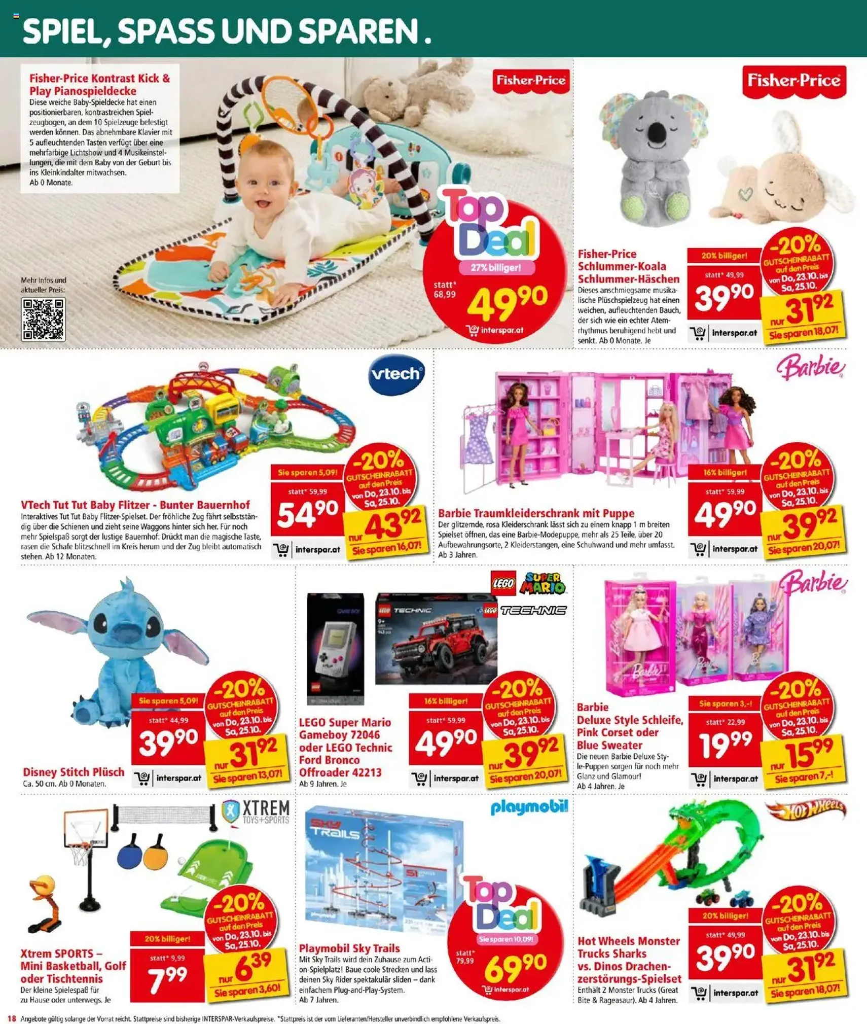 Interspar Flugblatt - Gültiger Prospekt ab 23.10.2025, Seite 18 von insgesamt 24 Interspar Flugblatt - Gültiger Prospekt ab 23.10.2025, Seite 18 von insgesamt 24