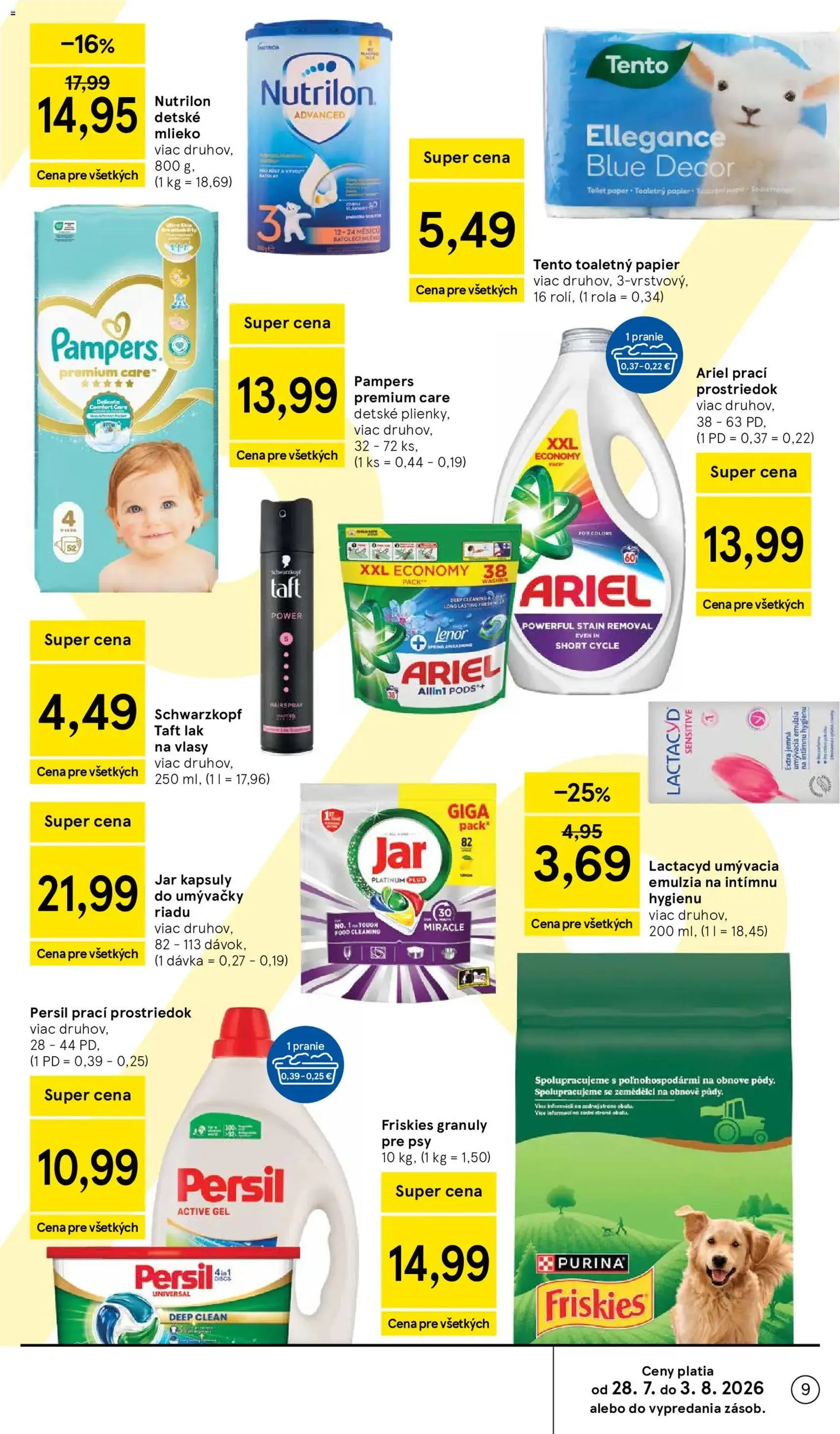 Tesco Hypermarket - leták - platný leták od 29.07.2026 strana 9 z 53
