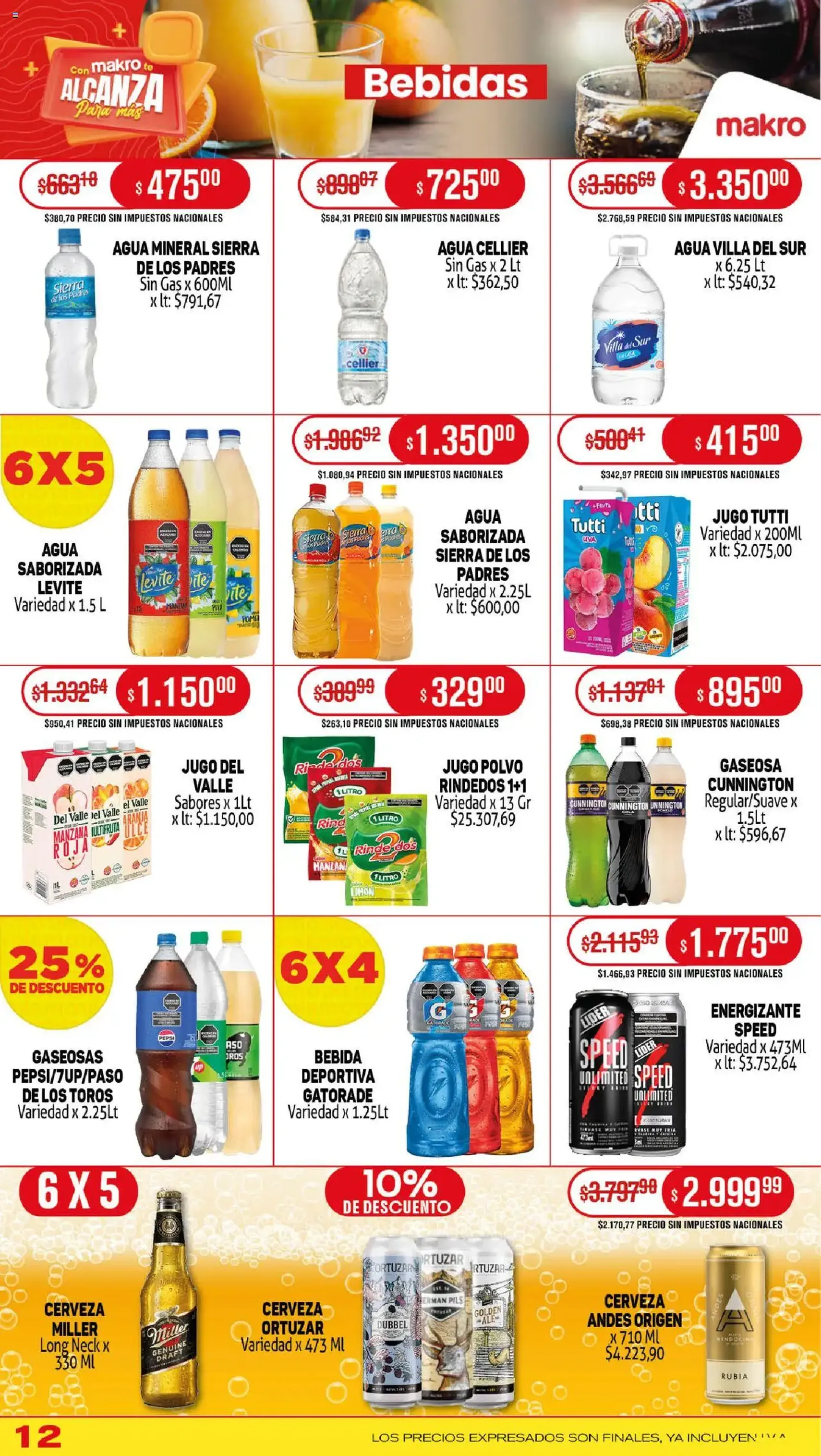 Makro ofertas - folleto válido desde 18/09/2025 página 12 de 20