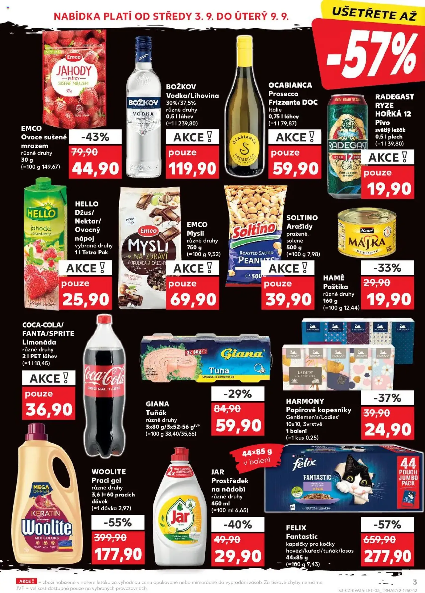 Kaufland leták - platný leták od 03.09.2025 strana 3 z 90 Kaufland leták - platný leták od 03.09.2025 strana 3 z 90