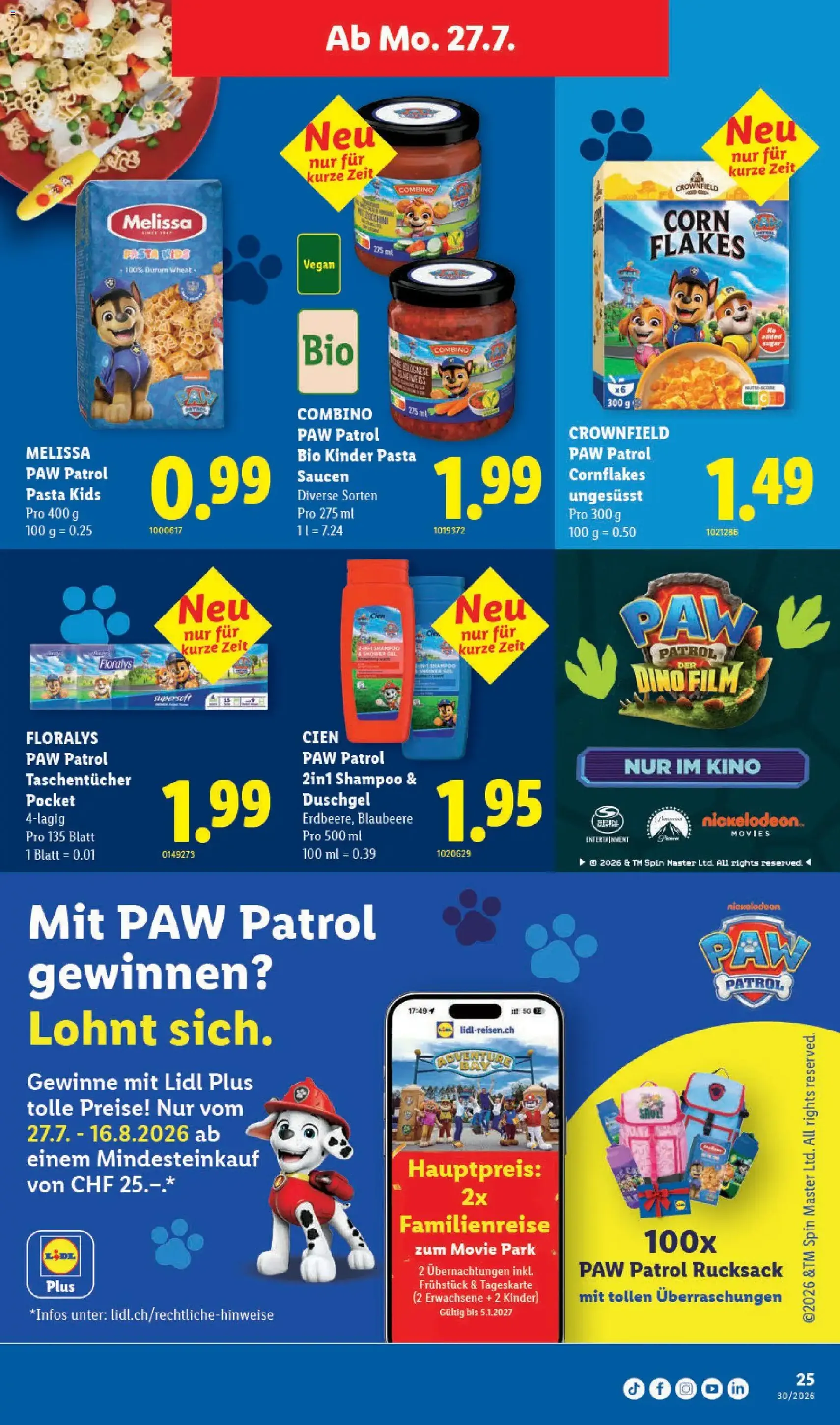 Lidl aktionen - Gültiger Prospekt ab 23.07.2026, Seite 25 von insgesamt 32