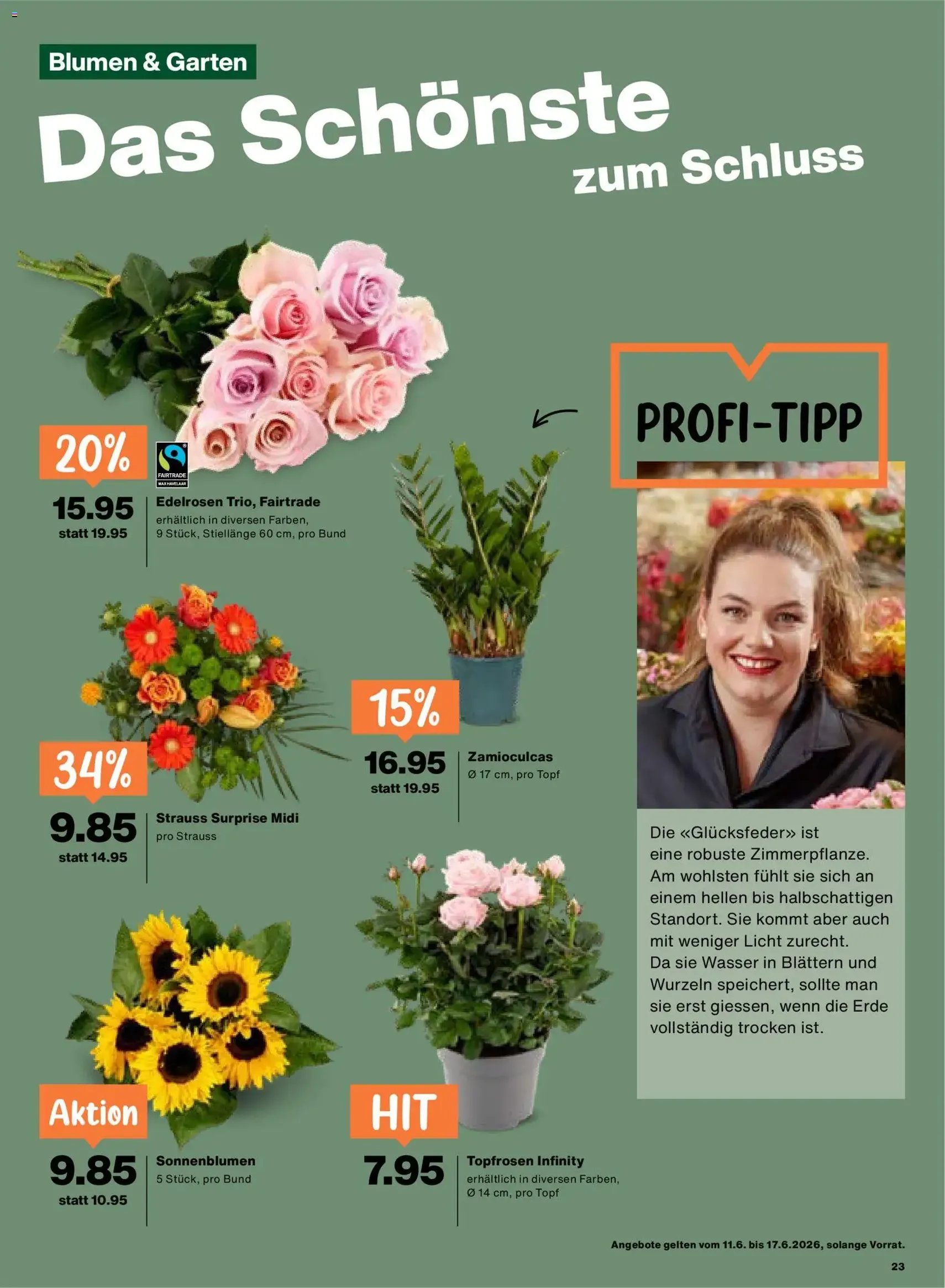 Migros aktionen - Gültiger Prospekt ab 11.06.2026, Seite 23 von insgesamt 24