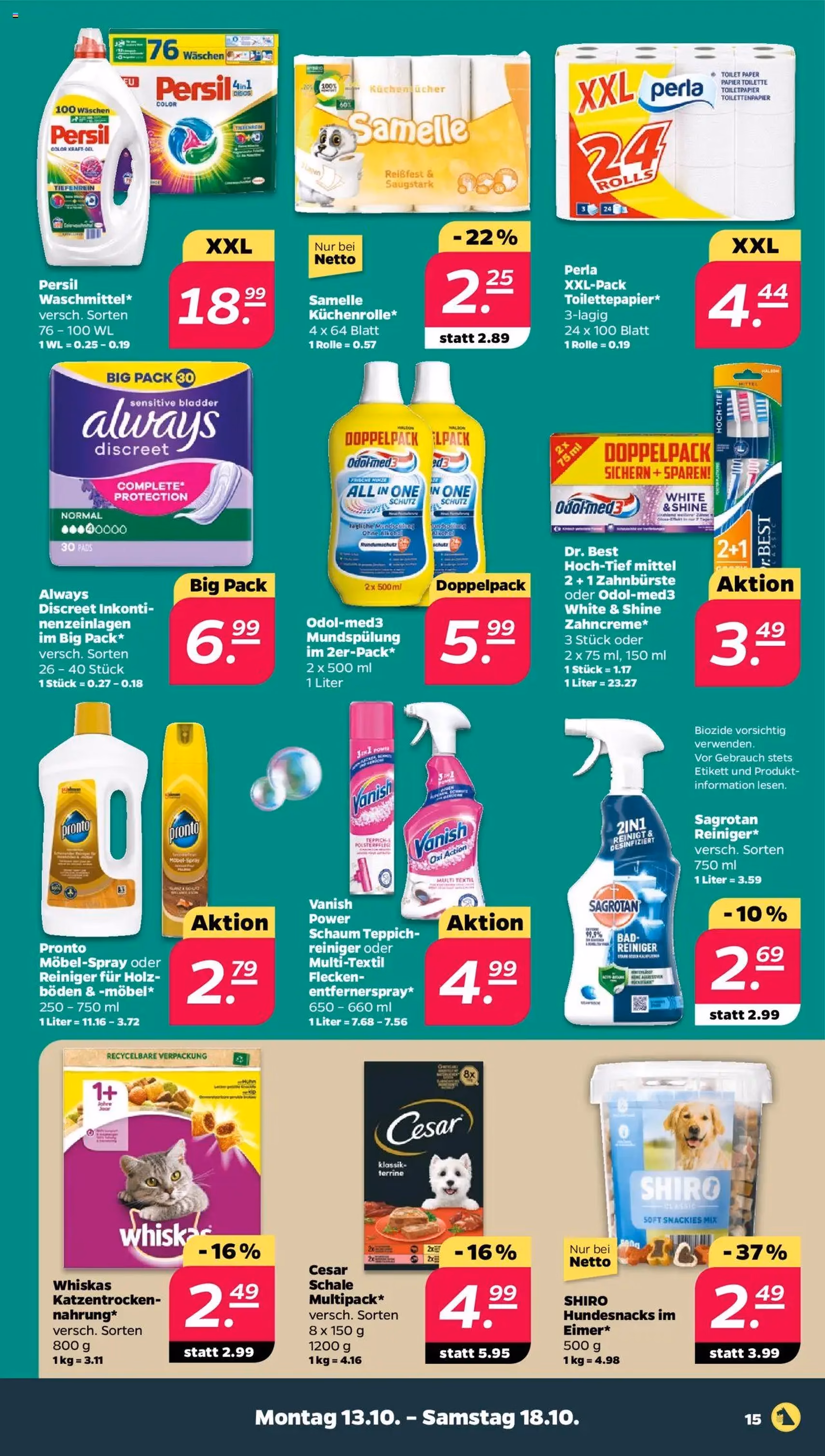 Netto Prospekt - Gültiger Prospekt ab 13.10.2025, Seite 15 von insgesamt 35
