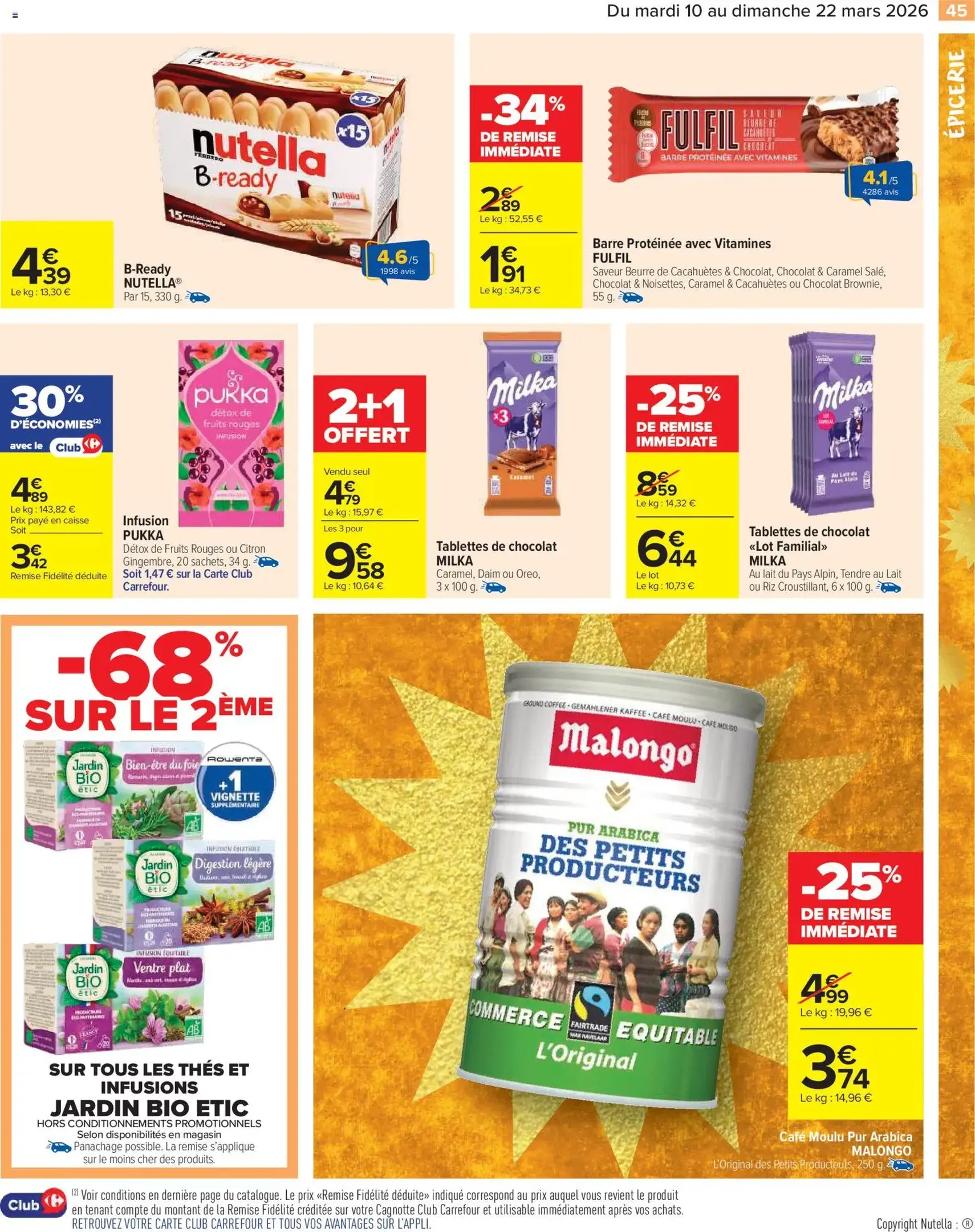 Carrefour Market catalogue semaine 11 - brochure valable à partir du 10/03/2026, page 47 sur 62