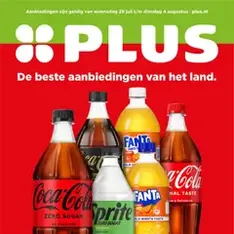 Plus folder week 31 - voorvertoning van de folder geldig vanaf 29-07-2026