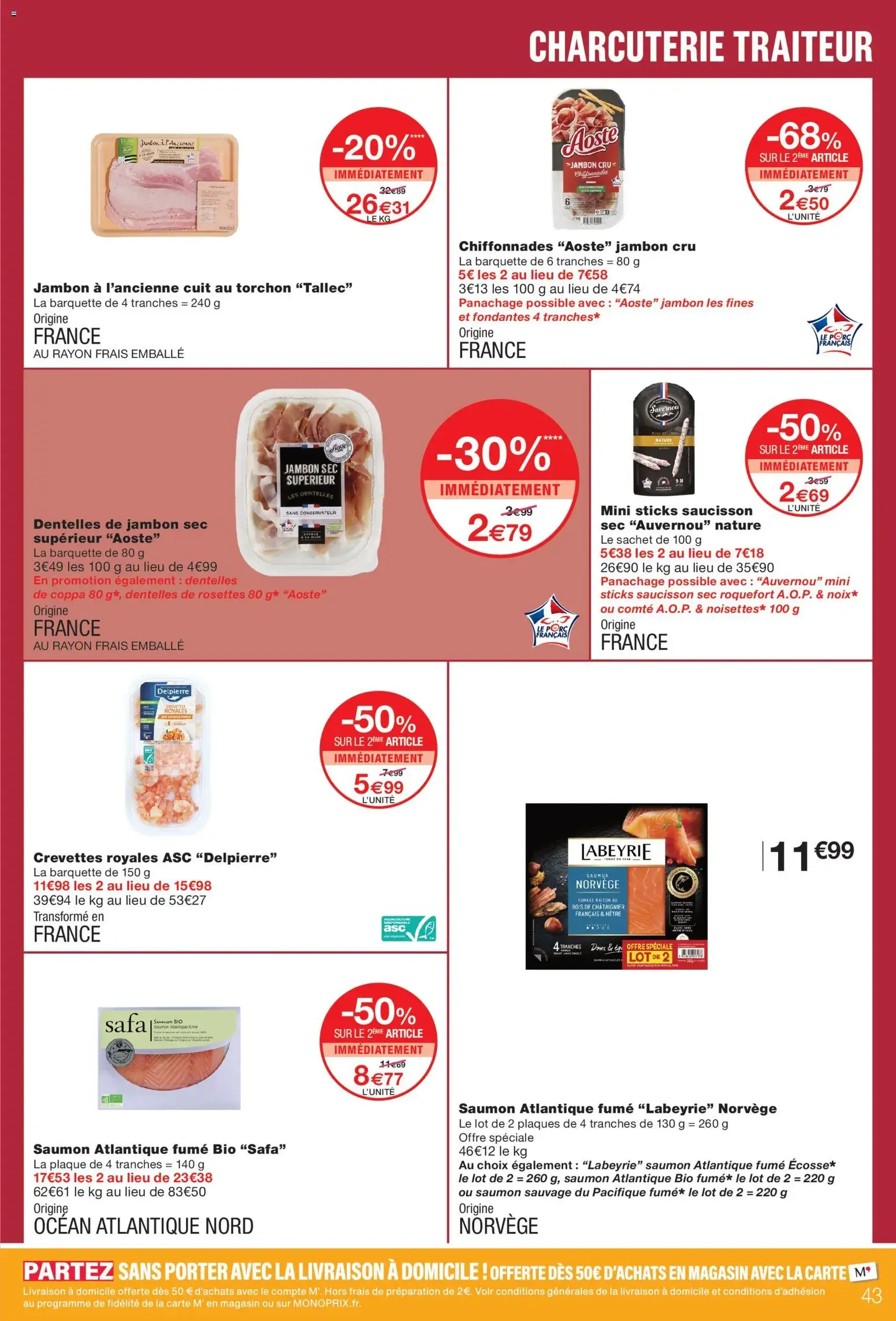 Monoprix catalogue - brochure valable à partir du 20/10/2026, page 43 sur 58